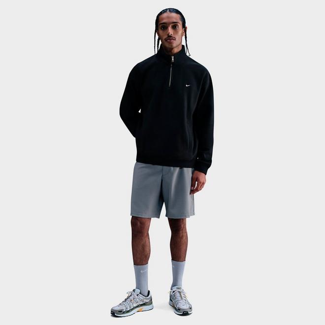 Men's Nike Solo Swoosh Fleece Quarter-Zip Top