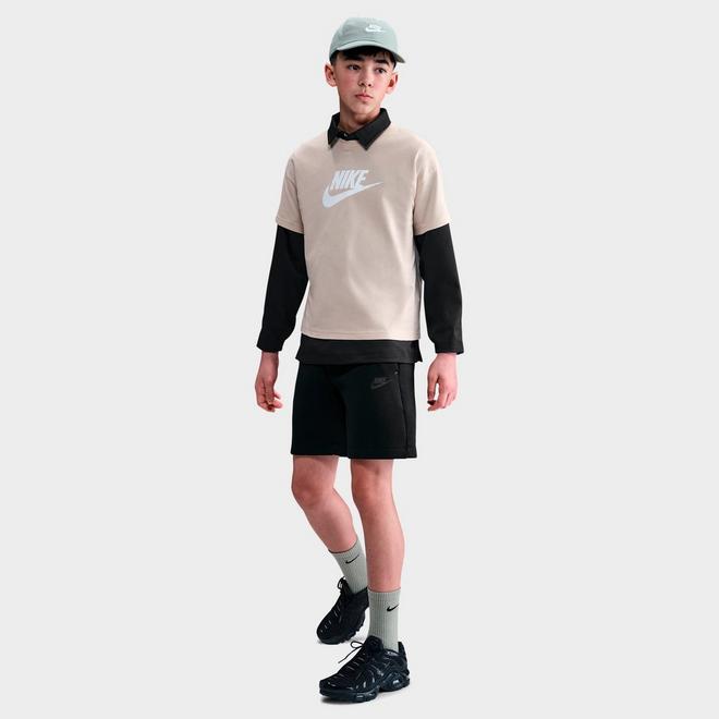 Boys' Big Kids' Nike Sportswear Tech Fleece Shorts