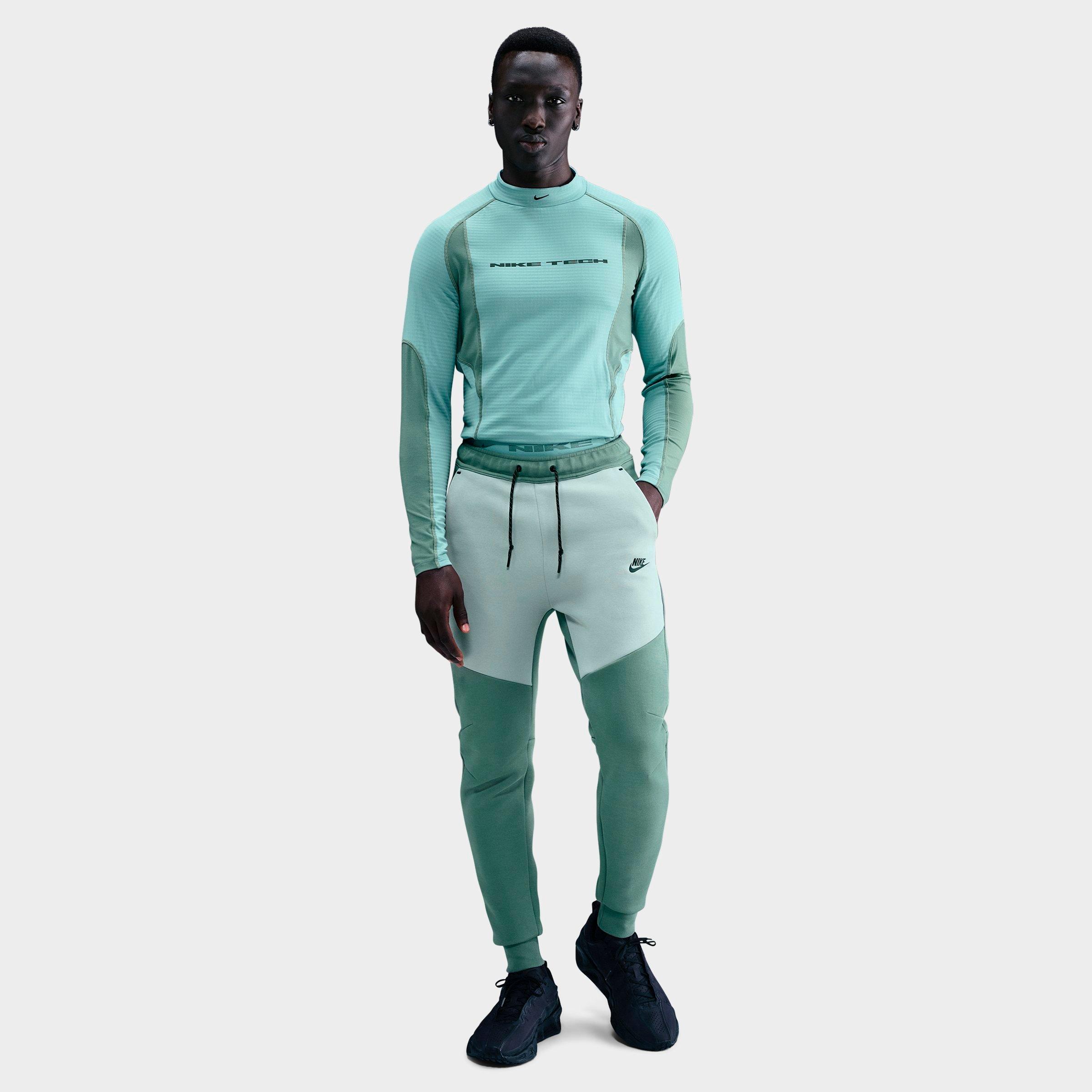 Nike Men's Tech Base Layer Long-sleeve Top In Blue