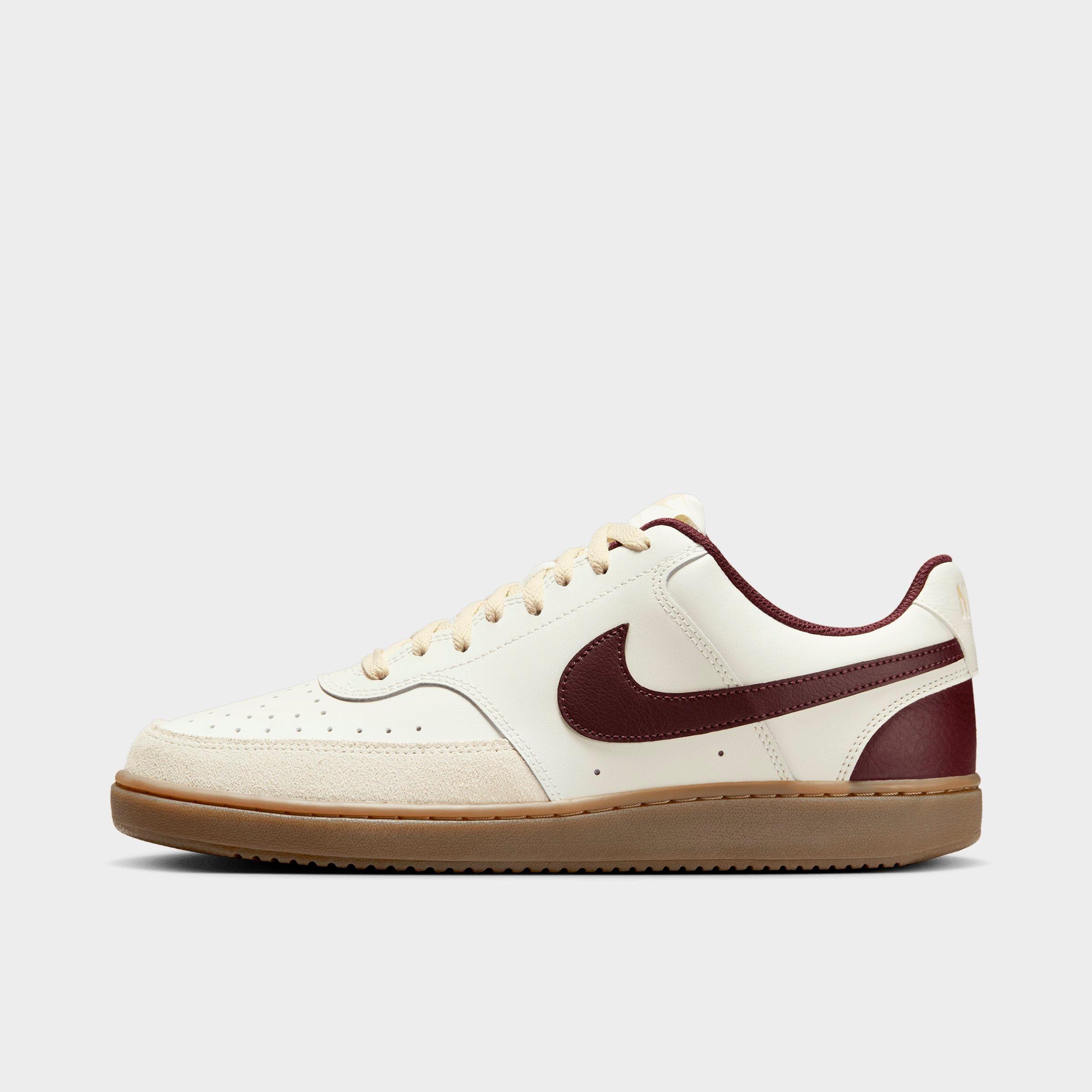 Nike Court Vision Low scarpe casual per uomo White/Photon Dust/Gum Light Brown taglia 7.5