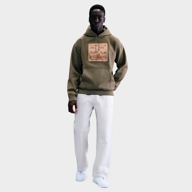 Men's Nike Solo Swoosh Graphic Fleece Pullover Hoodie