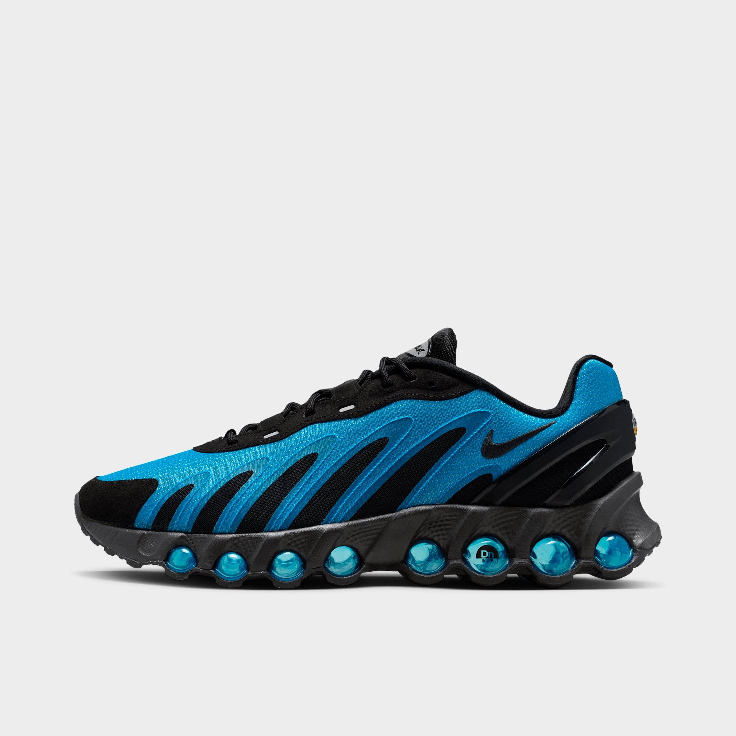 Nike Men's Air Max Dn8 SE Casual Shoes in Photo Blue/Vivid Orange/Black Size: 8.0