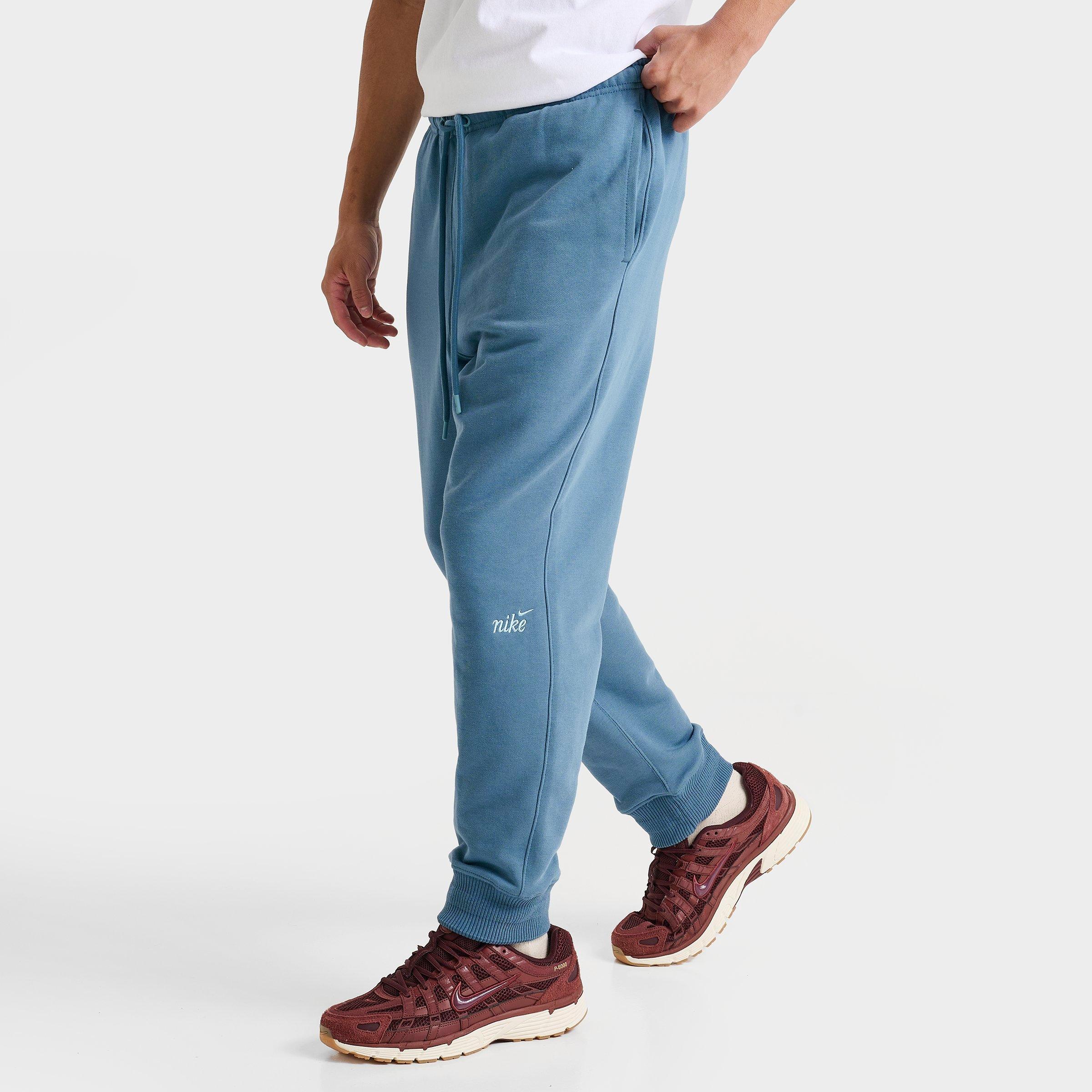 Nike Men's Club Refined Jogger Pants in Smokey Blue/Denim Turquoise Size: Small