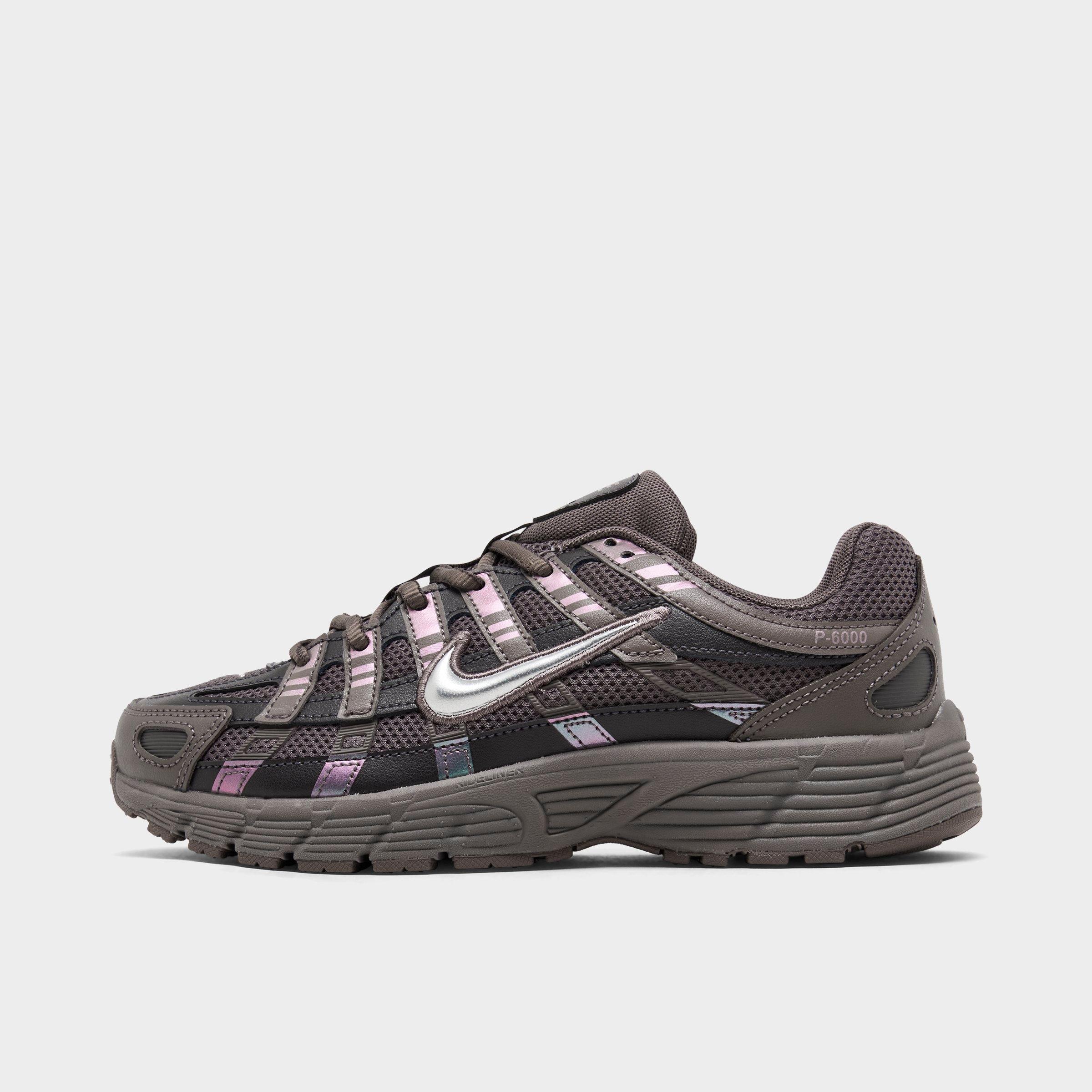 Nike Big Kids' P-6000 Casual Shoes In Cave Stone/medium Ash/flat Pewter/metallic Silver