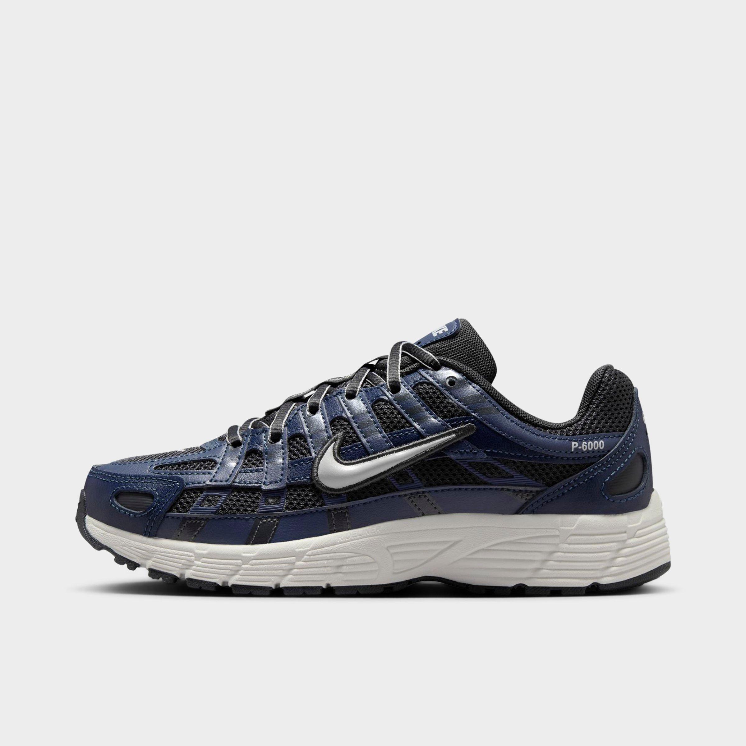 Nike Big Kids P-6000 Casual Shoes in Thunder Blue/Anthracite/Sail Size: 1.0