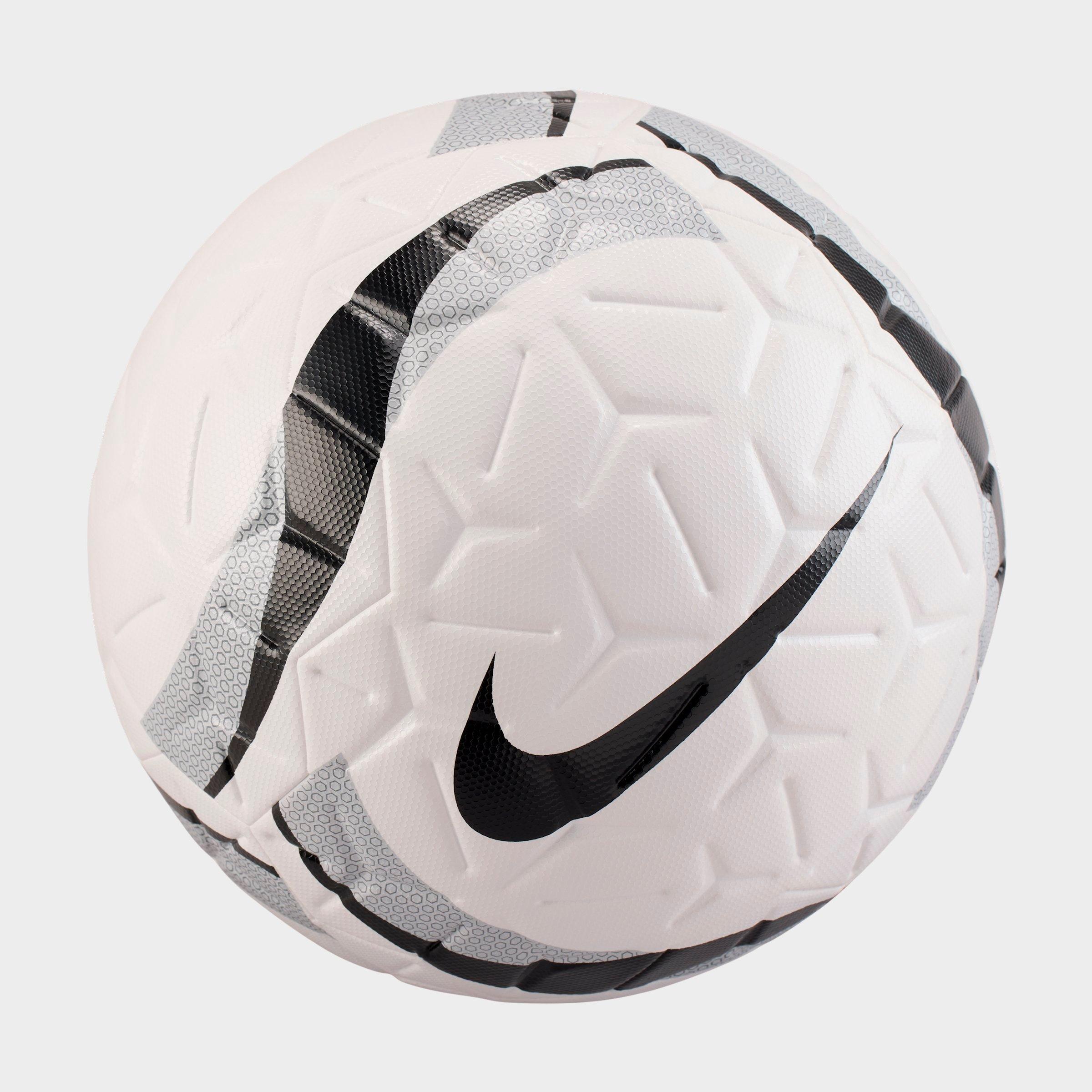 Nike Academy Elite NFHS Soccer Ball in White/Silver/Black Size: 5.0
