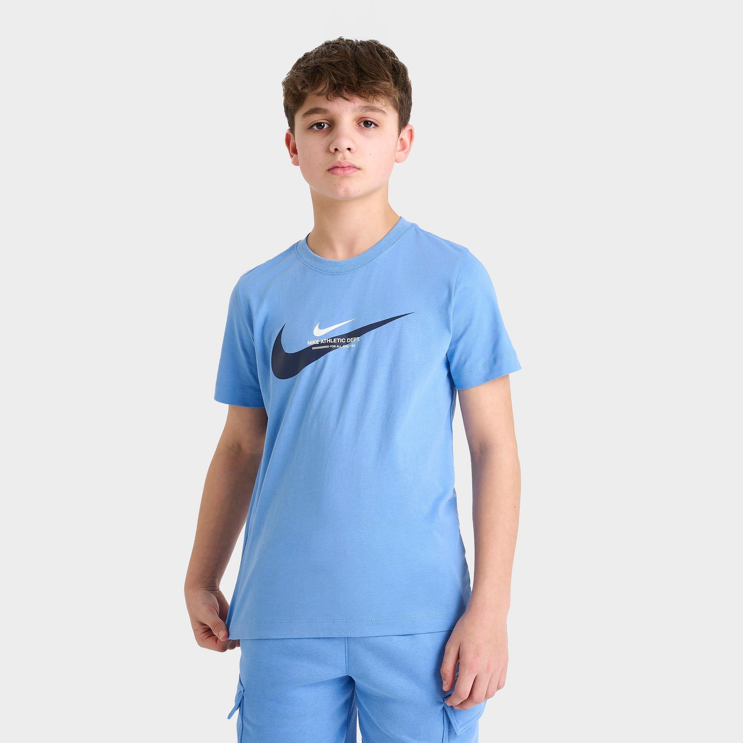 Nike Big Kids Sportswear T-Shirt in Beyond Blue Size: Small