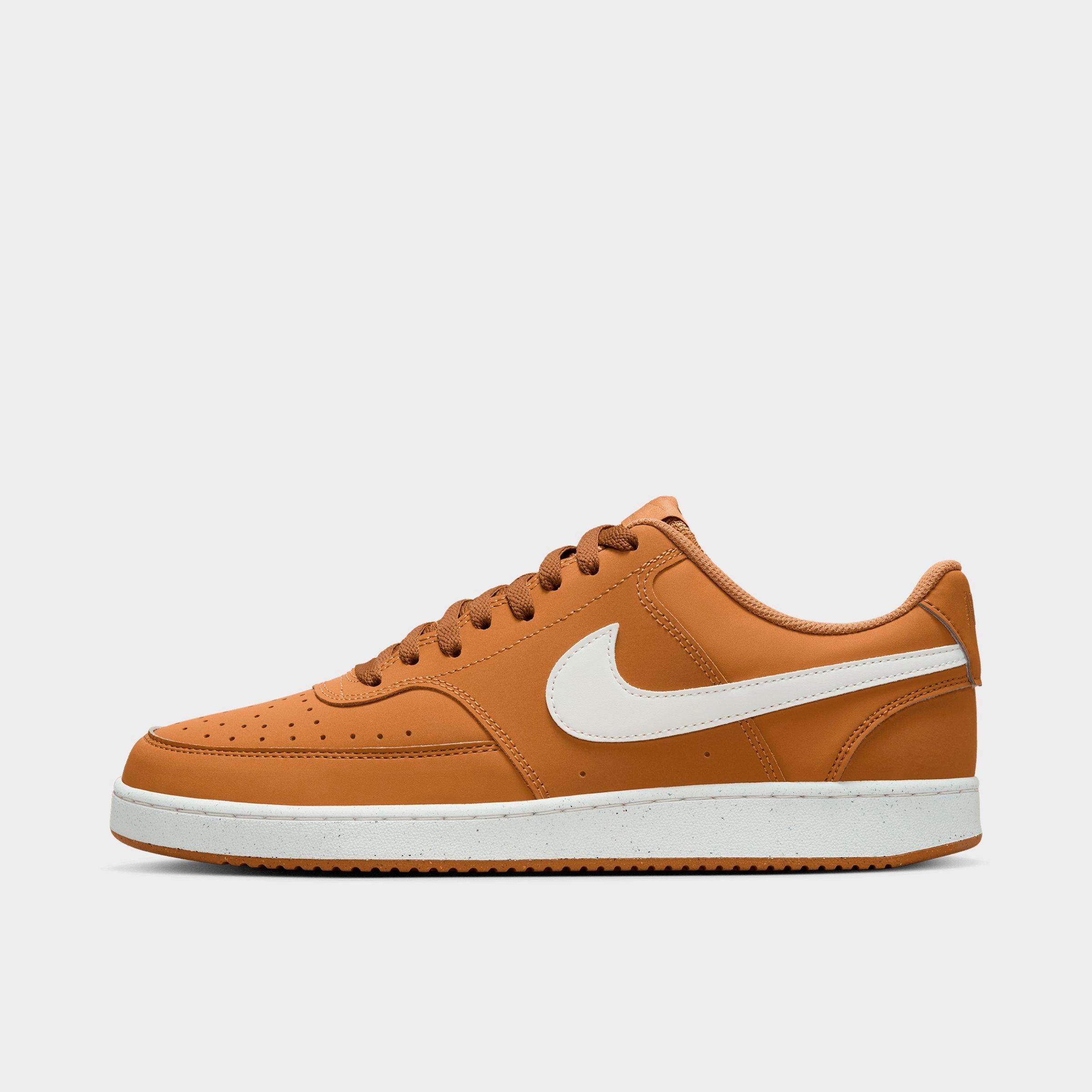 Nike Men's Court Vision Low Casual Shoes in Wheat/Sail Size: 9.0