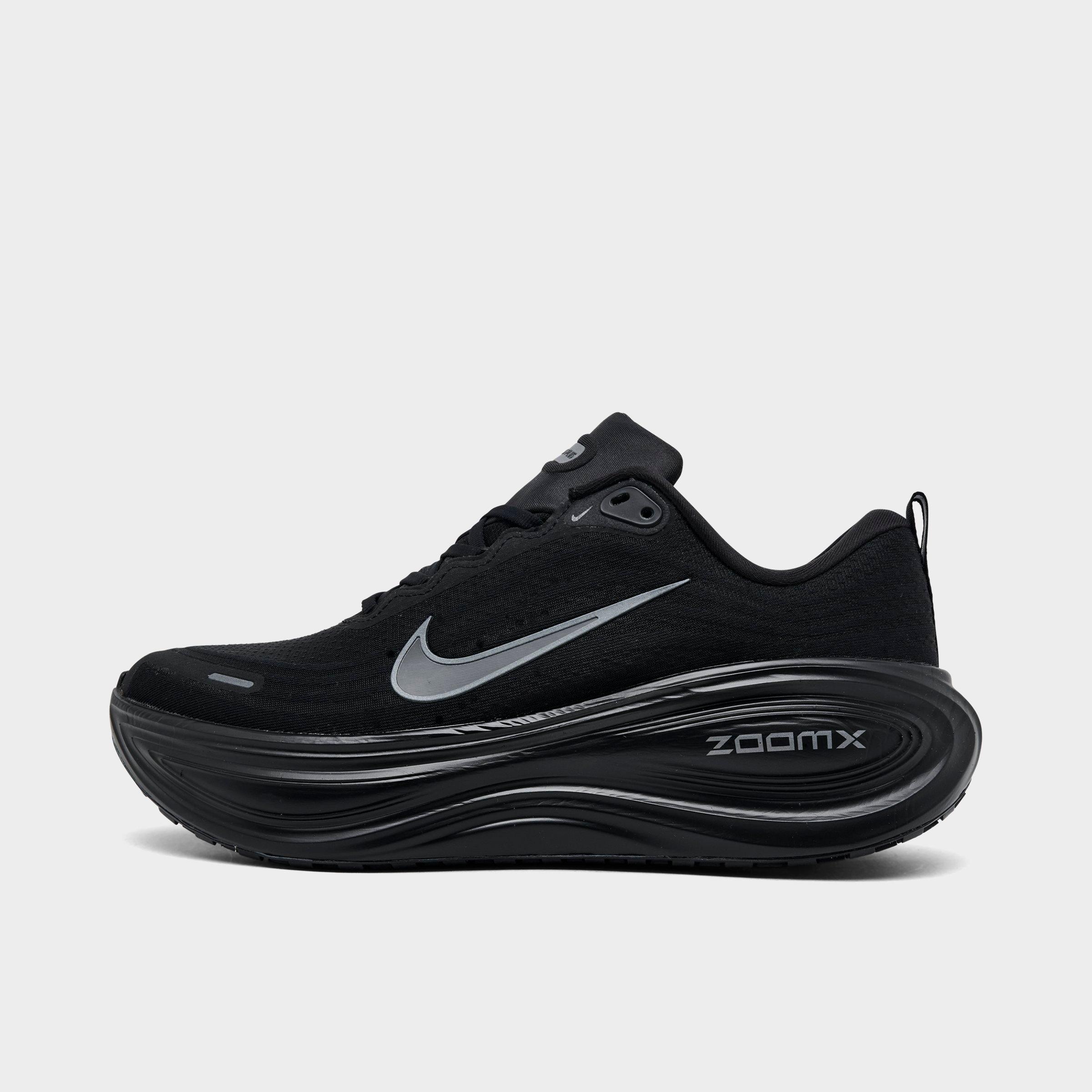 Nike Men's Vomero Plus Running Shoes in Black/Dark Smoke Grey/Metallic Dark Grey Size: 7.5