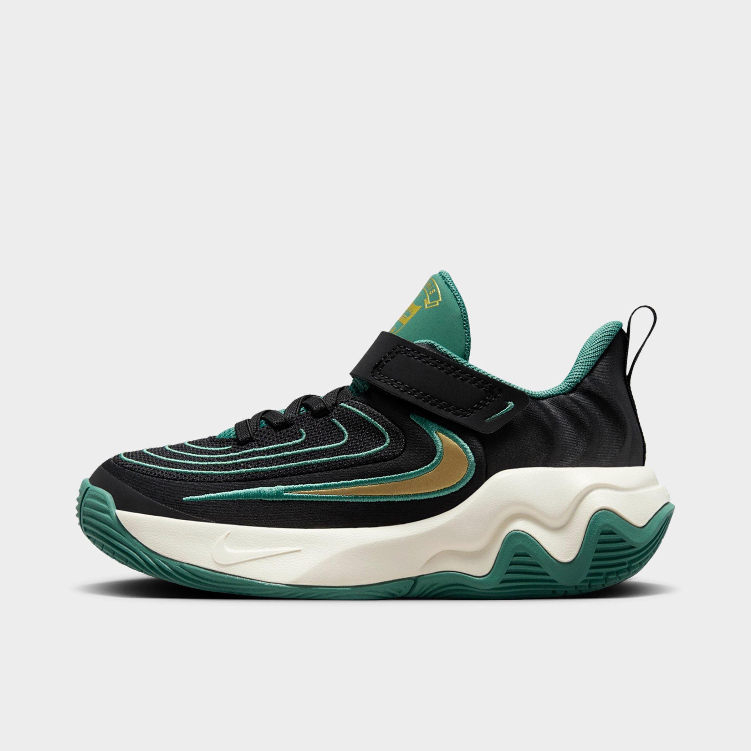 Nike Giannis Immortality 4 Big Kids' Basketball Shoes In Black/bicoastal/pale Ivory/metallic Gold