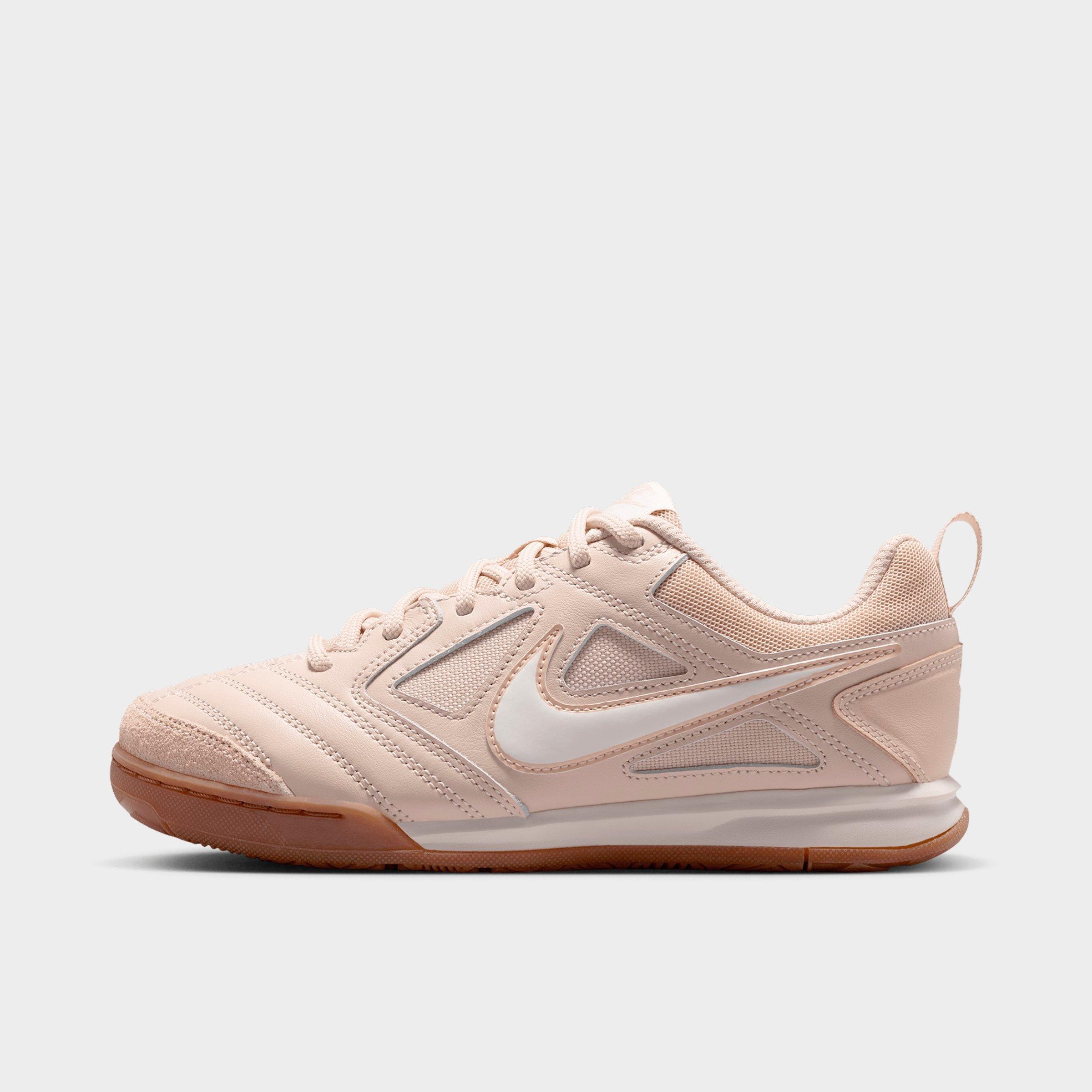 Nike Big Kids Gato Casual Shoes in Sanddrift/Gum Medium Brown/Phantom Size: 3.0