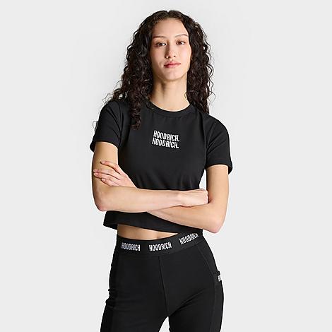 Shop Hoodrich Women's Intel Baby T-shirt In Black