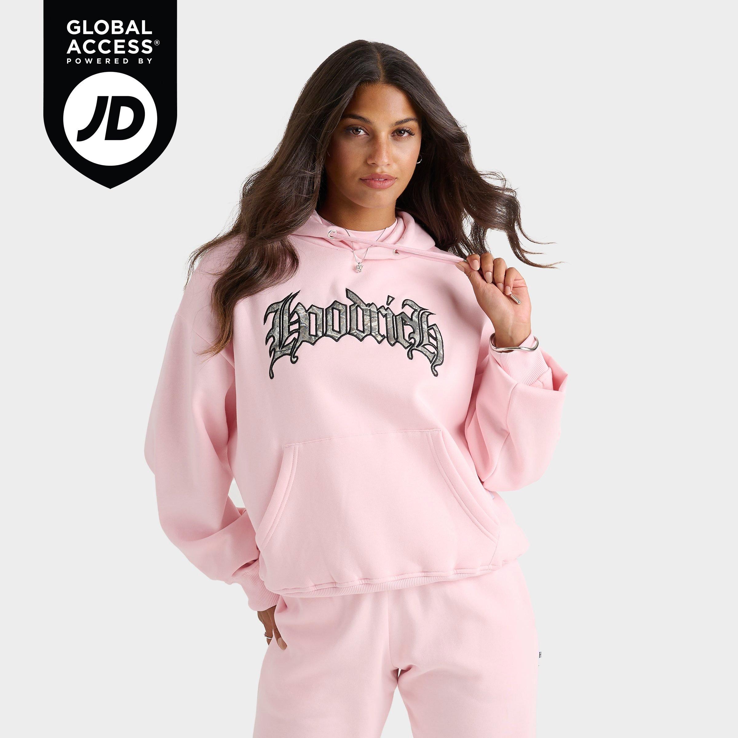 Women's Hoodrich Defuse Rhinestone Fleece Full-Zip Hoodie