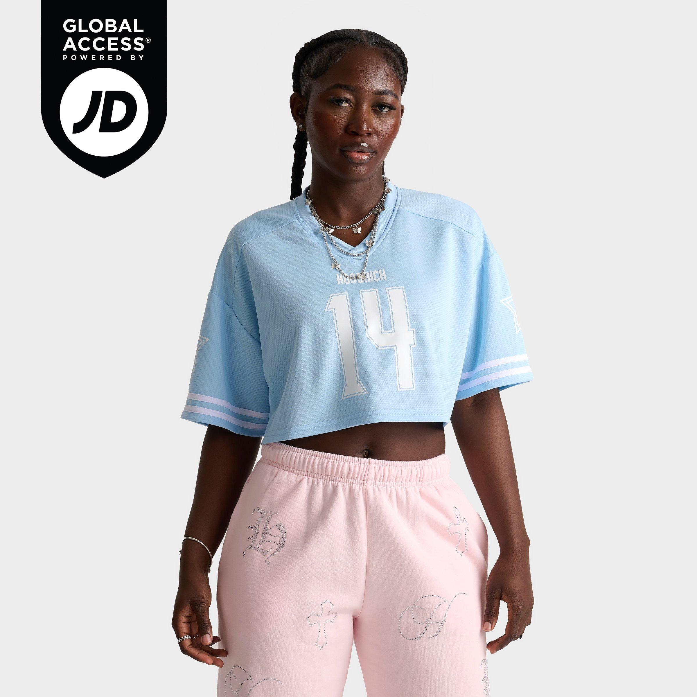 Hoodrich Women's Nova Cropped Jersey Shirt T-shirt
