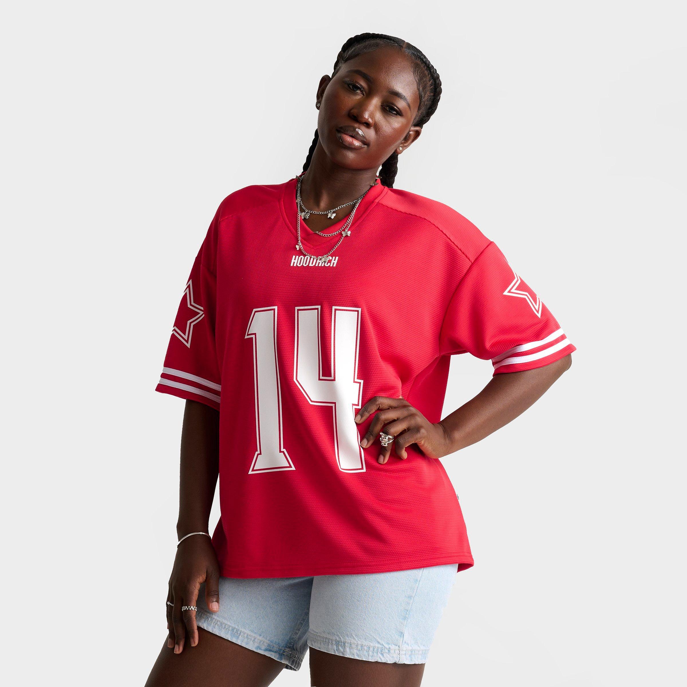 Hoodrich Women's Nova Oversized Jersey Shirt T-shirt
