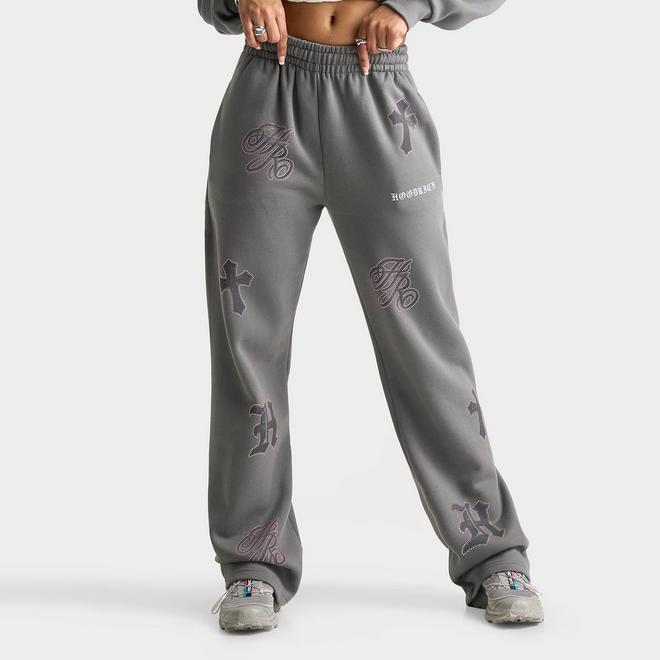 Women's Hoodrich Scarlet Wide-Leg Pants
