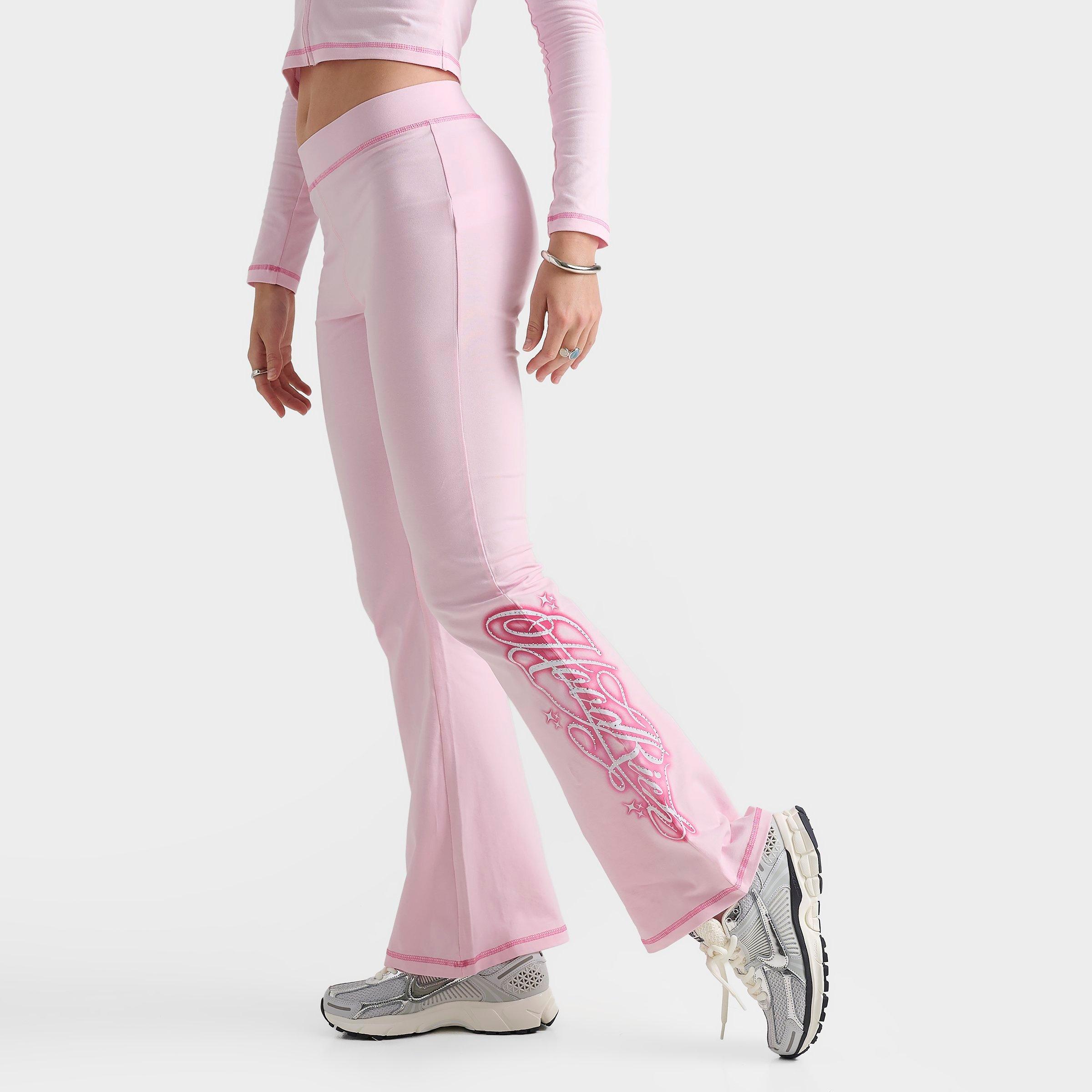Hoodrich Women's Gleam Flared Leggings in Festival Bloom Size: Large
