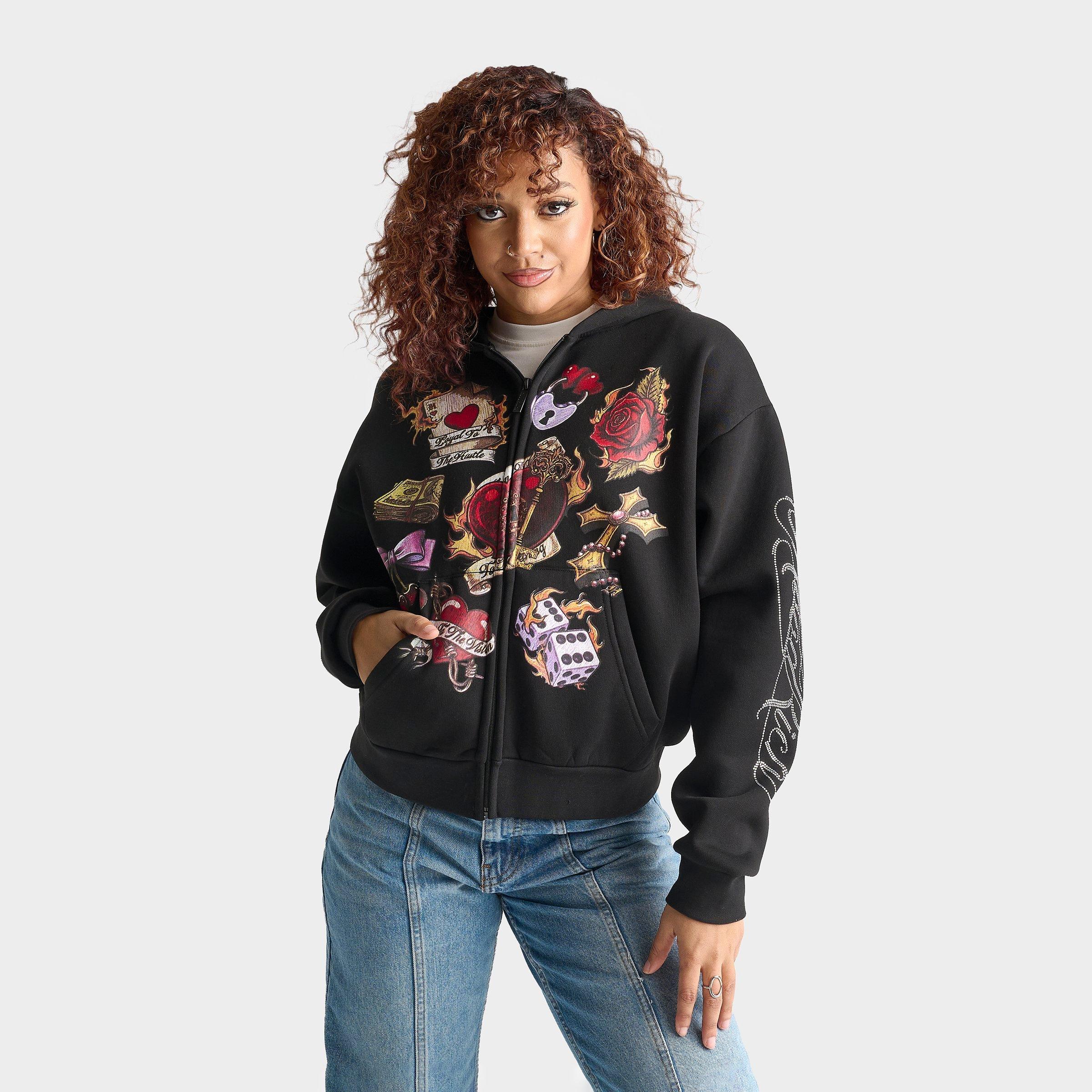 Hoodrich Women's Axel Full-Zip Fleece Hoodie