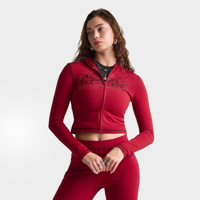 Women's Hoodrich Gleam Fitted Full-Zip Hoodie