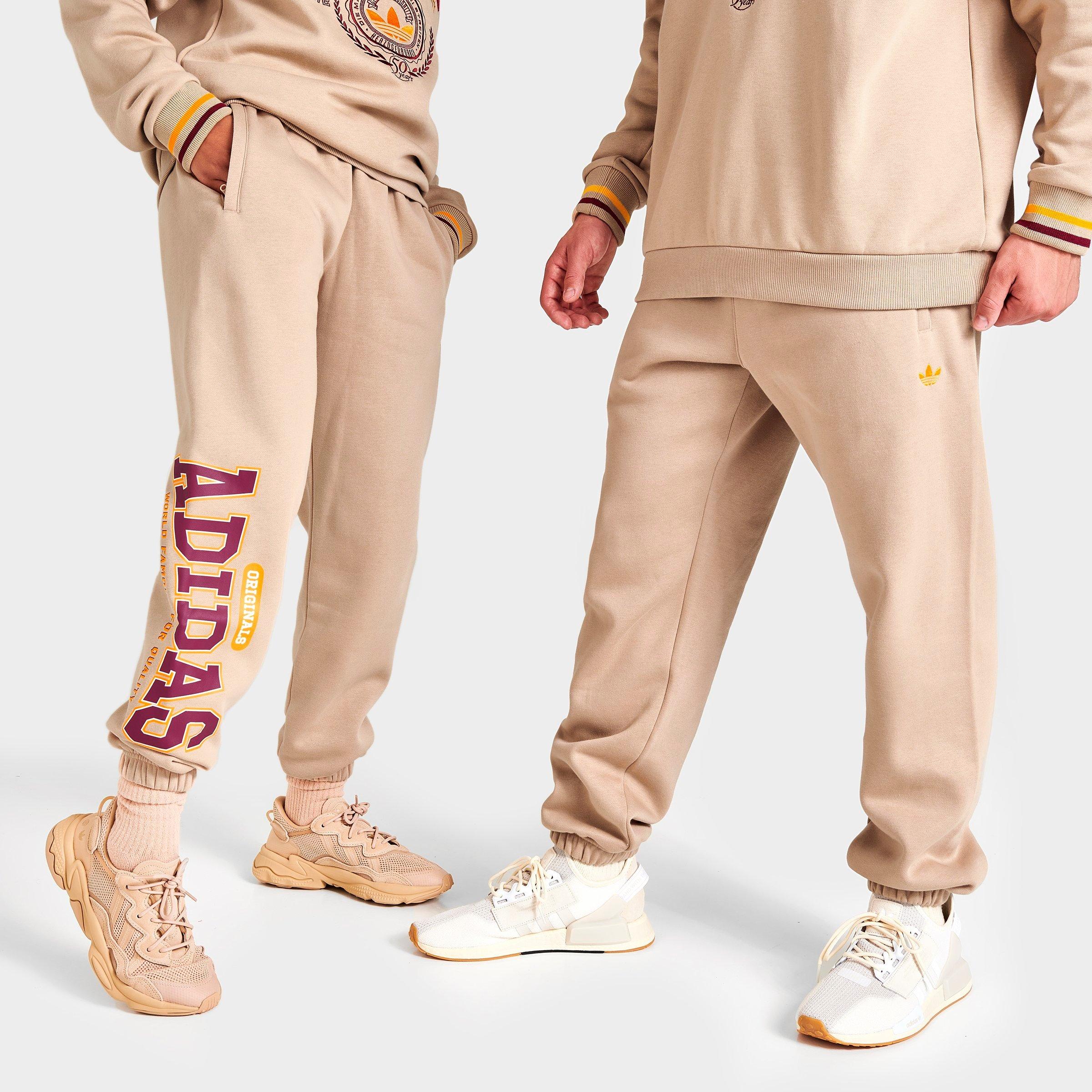 Adidas Originals Varsity Jogger Sweatpants In Magic Beige | ModeSens