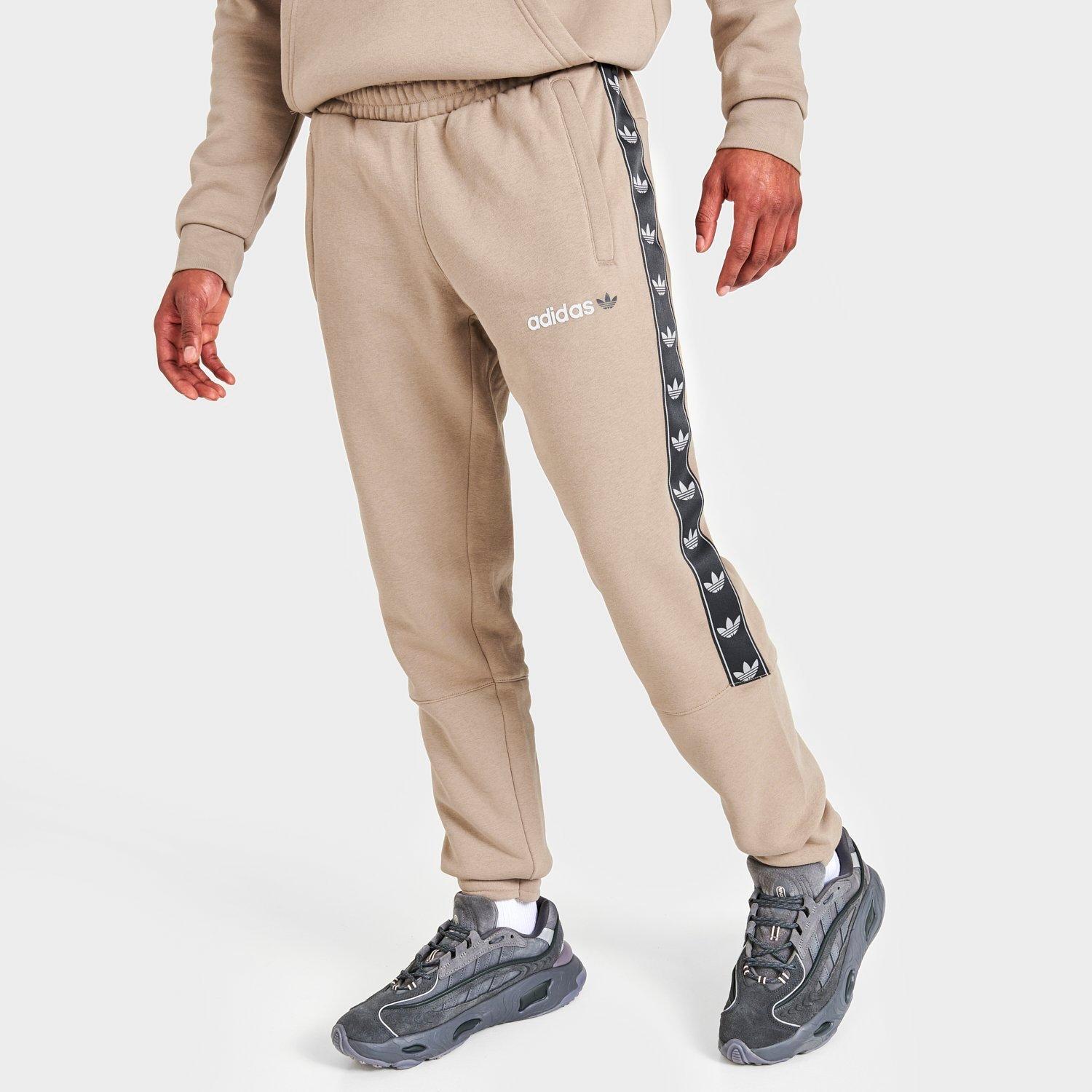 Adidas originals discount tape fleece pants