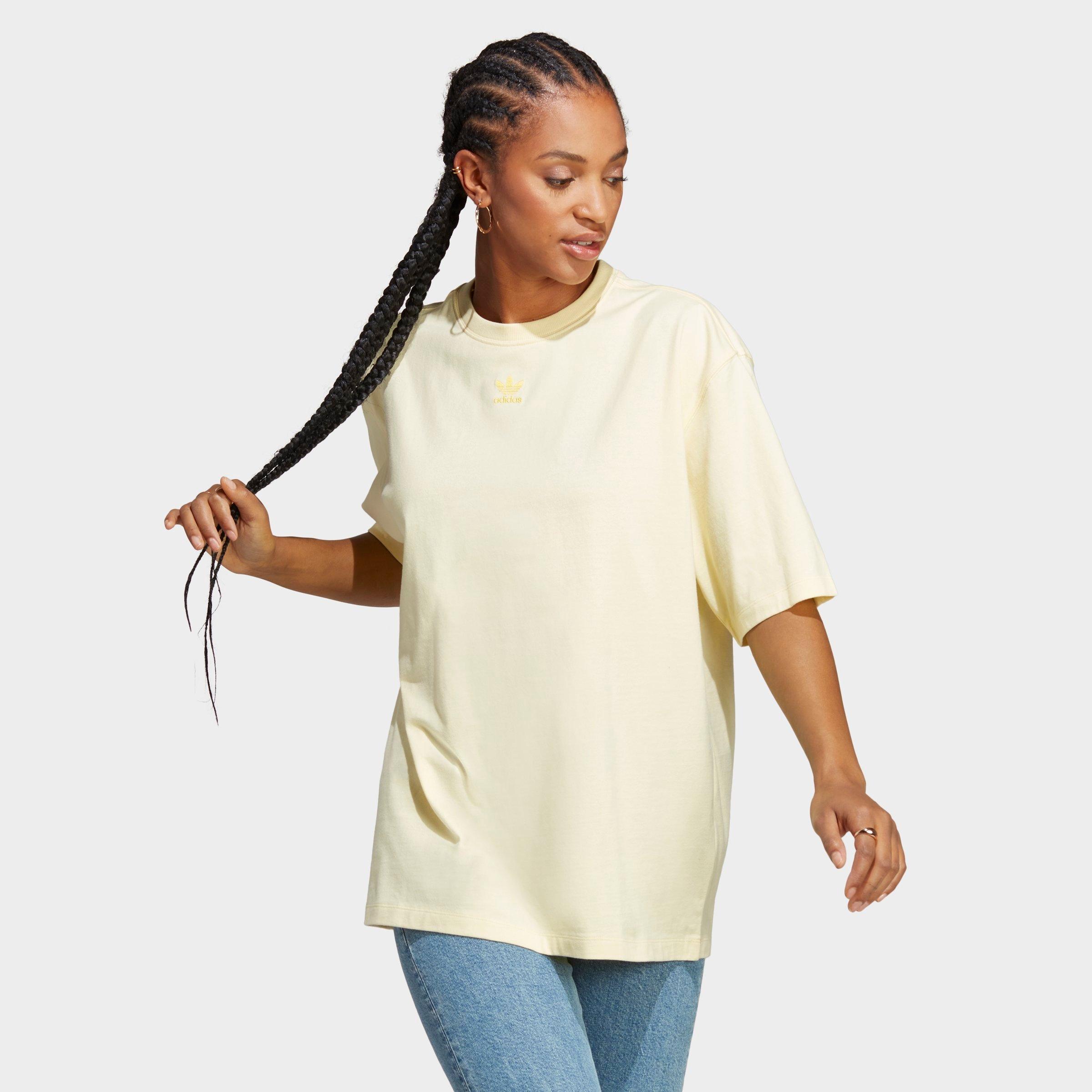 Adidas Originals Adidas Women's Originals Adicolor Essentials T-shirt In Almost Yellow