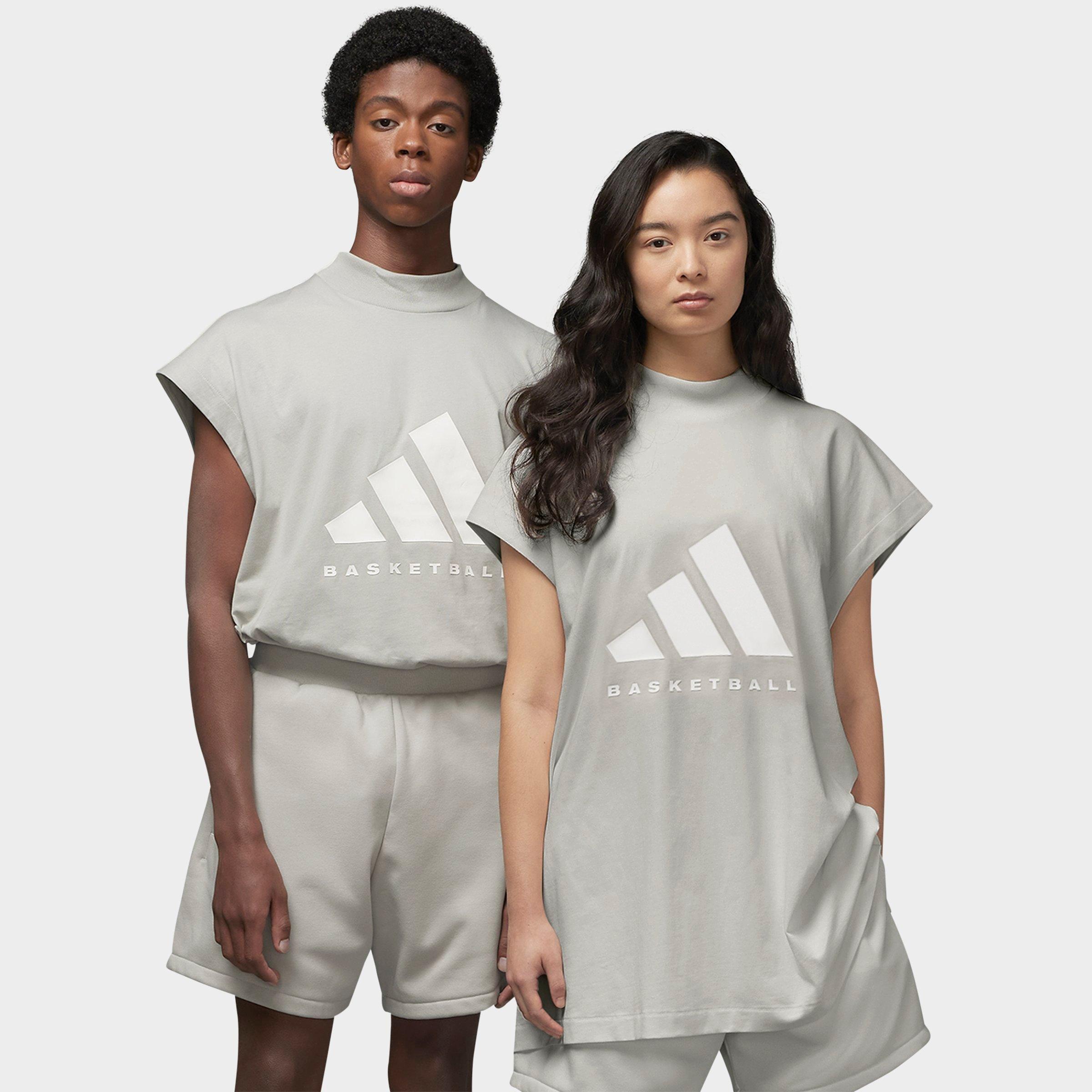 Adidas Originals Adidas Basketball One Sleeveless Tank Top In Grey ModeSens