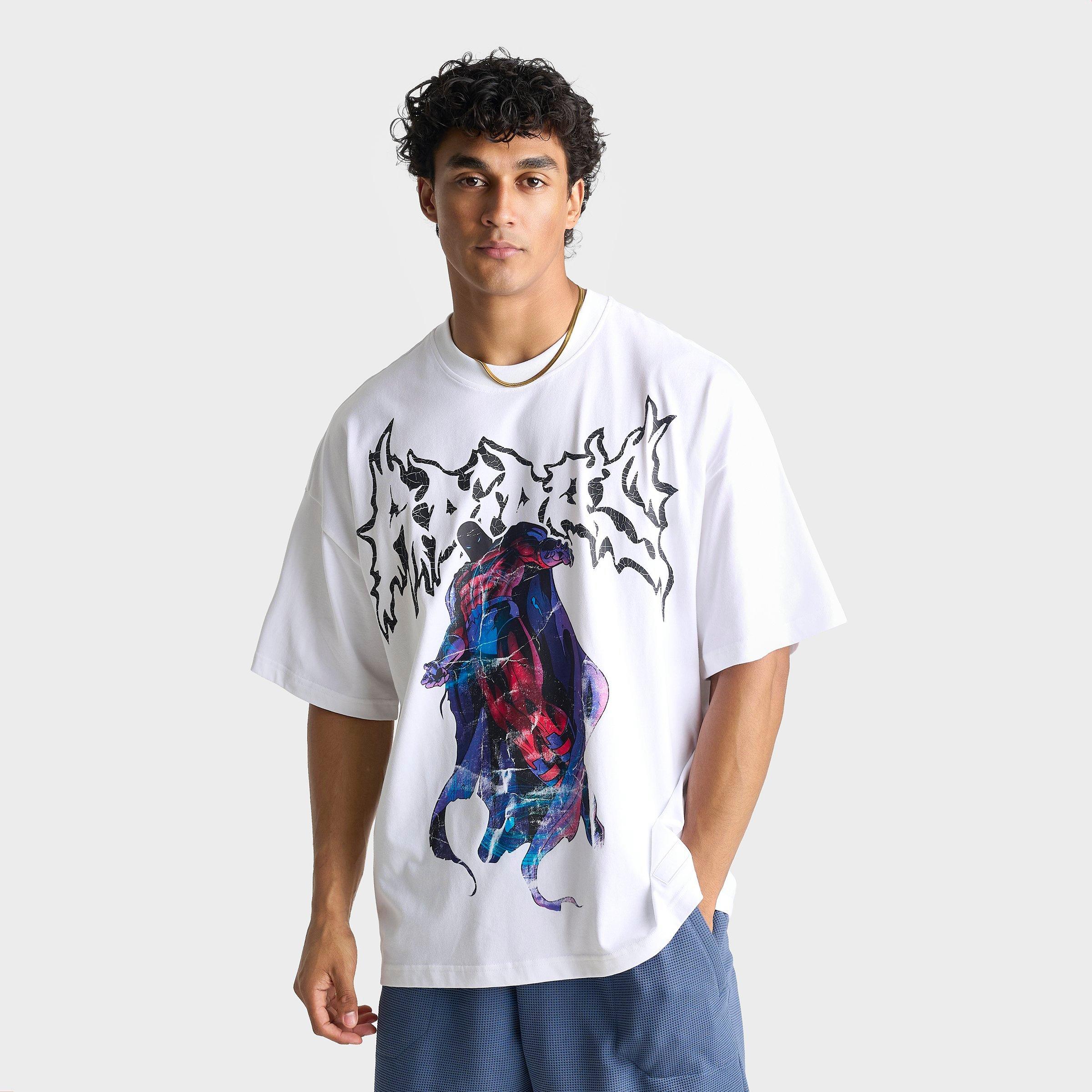 adidas Men's x Marvel Magneto Graphic T-Shirt in White Size: XL
