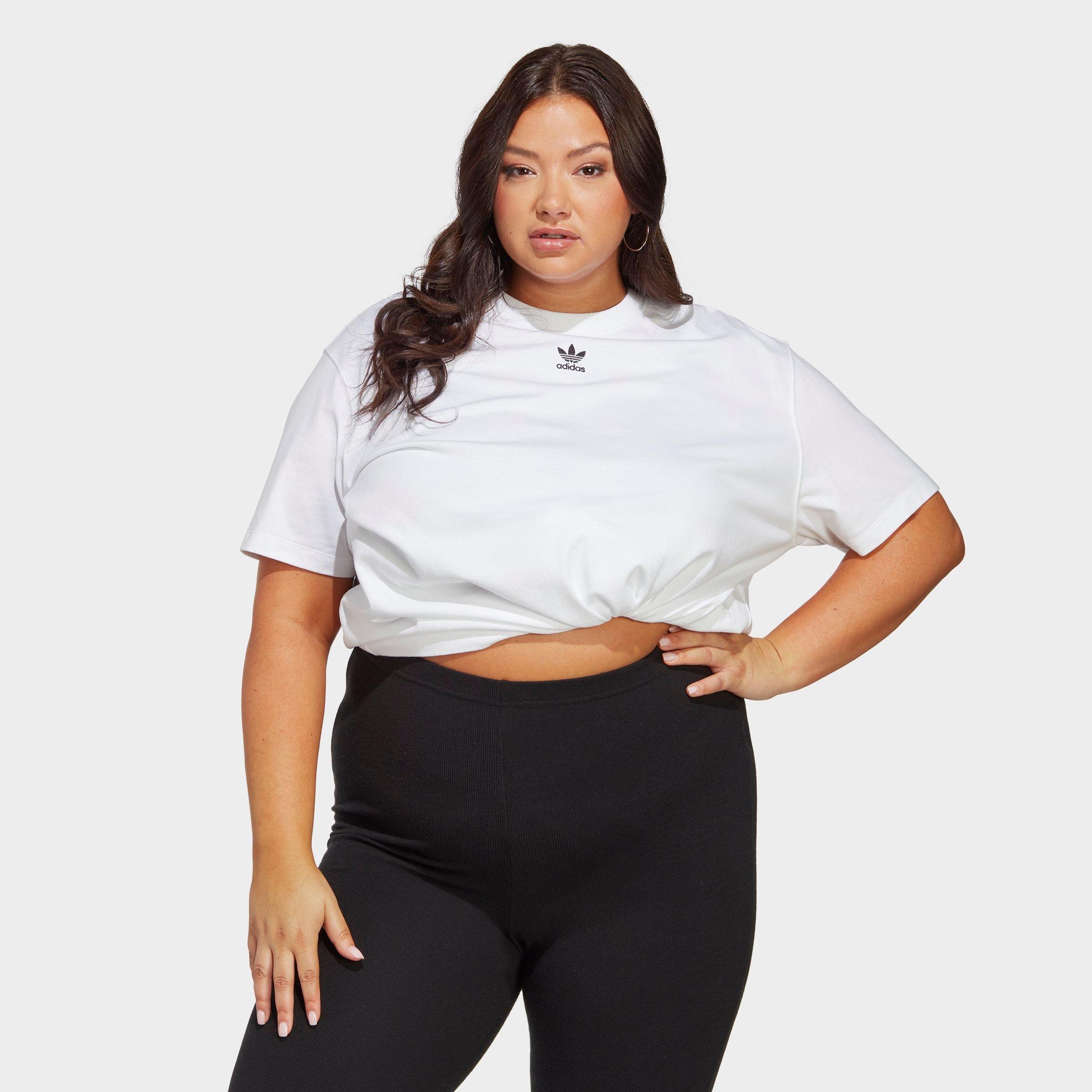 Plus size discount adidas biker shorts