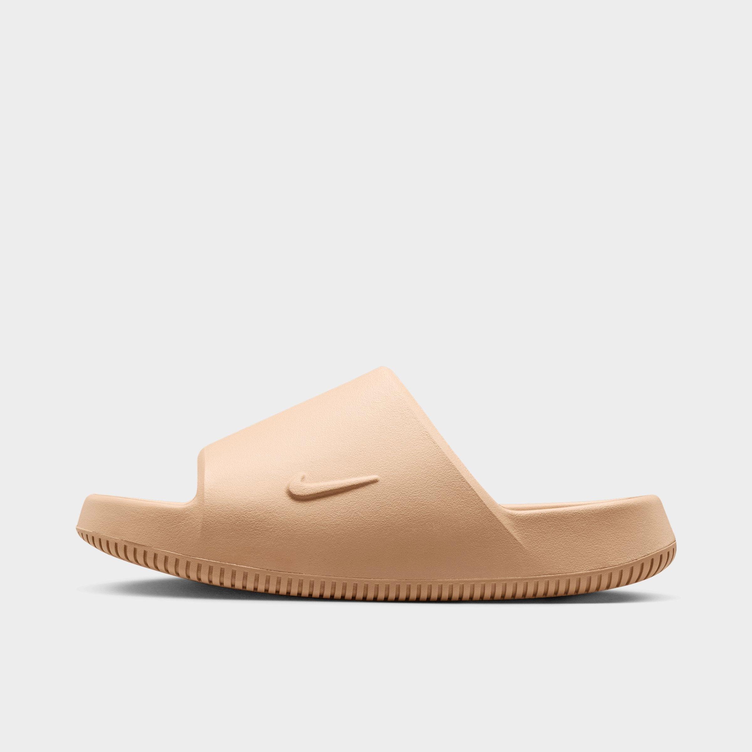 Nike Men's Calm 2.0 Slide Sandals in Linen/Linen/Linen Size: 7.0