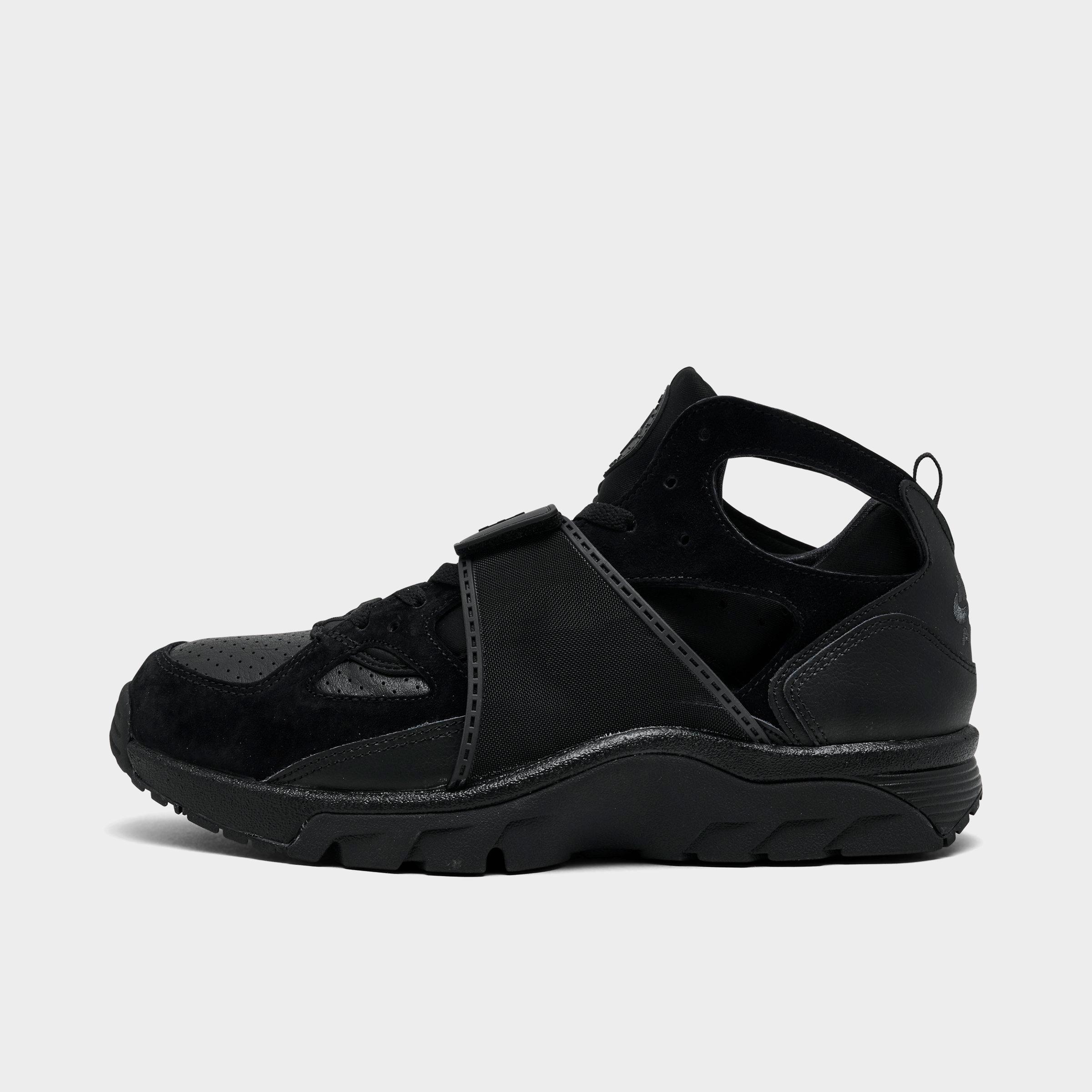 Nike Men's Air Trainer Huarache Casual Shoes in Black Size: 7.5