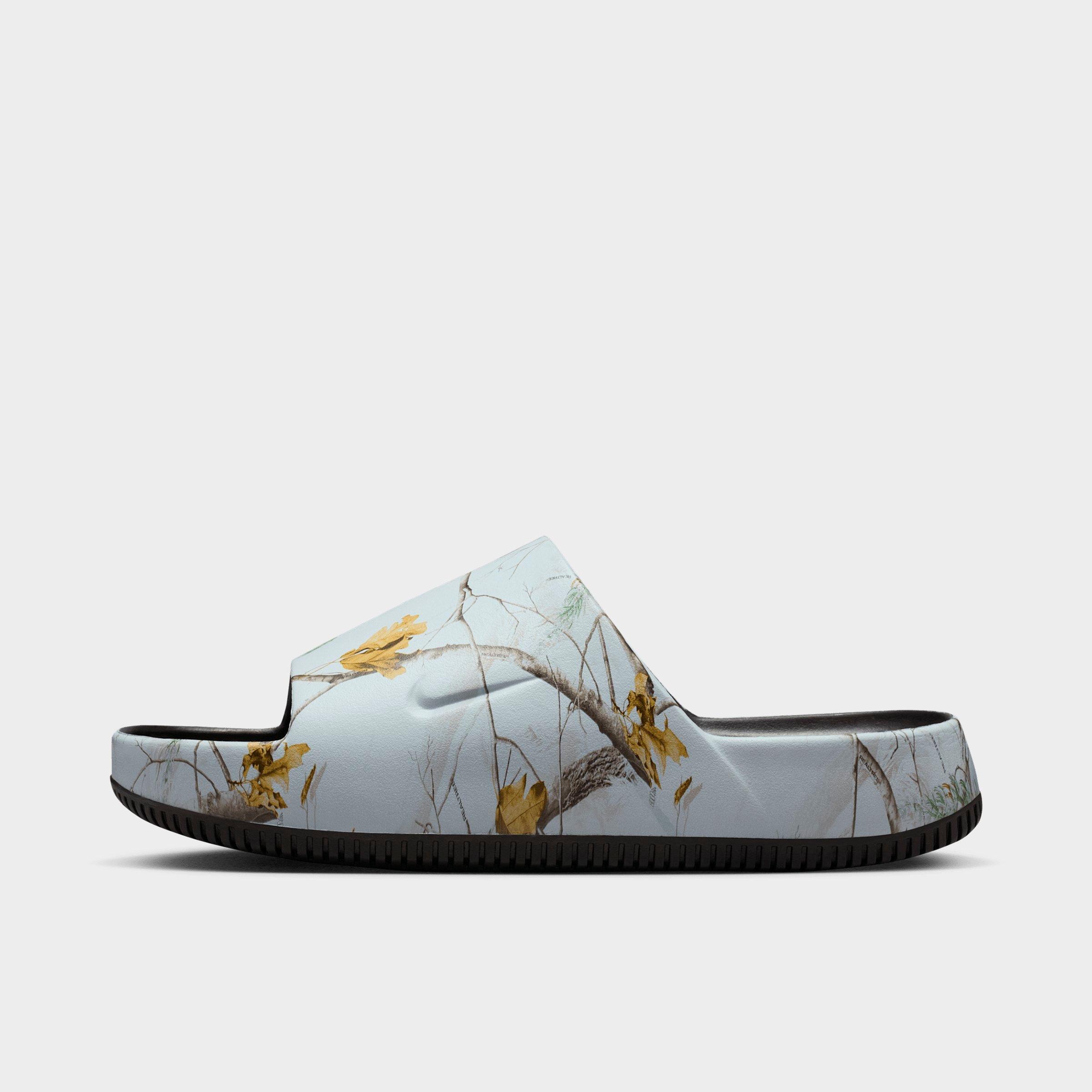 Nike Men's Calm RealTree Slide Sandals in Velvet Brown/Velvet Brown/Velvet Brown Size: 6.0