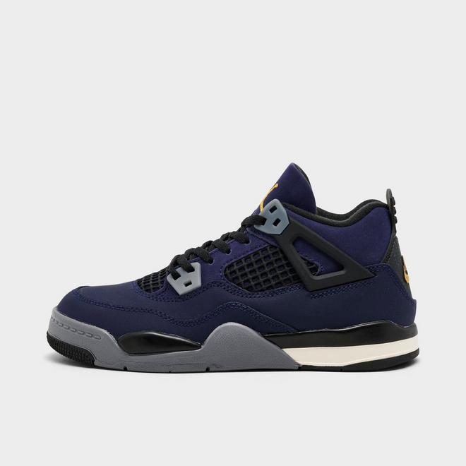 Little Kids' Air Jordan Retro 4 Basketball Shoes