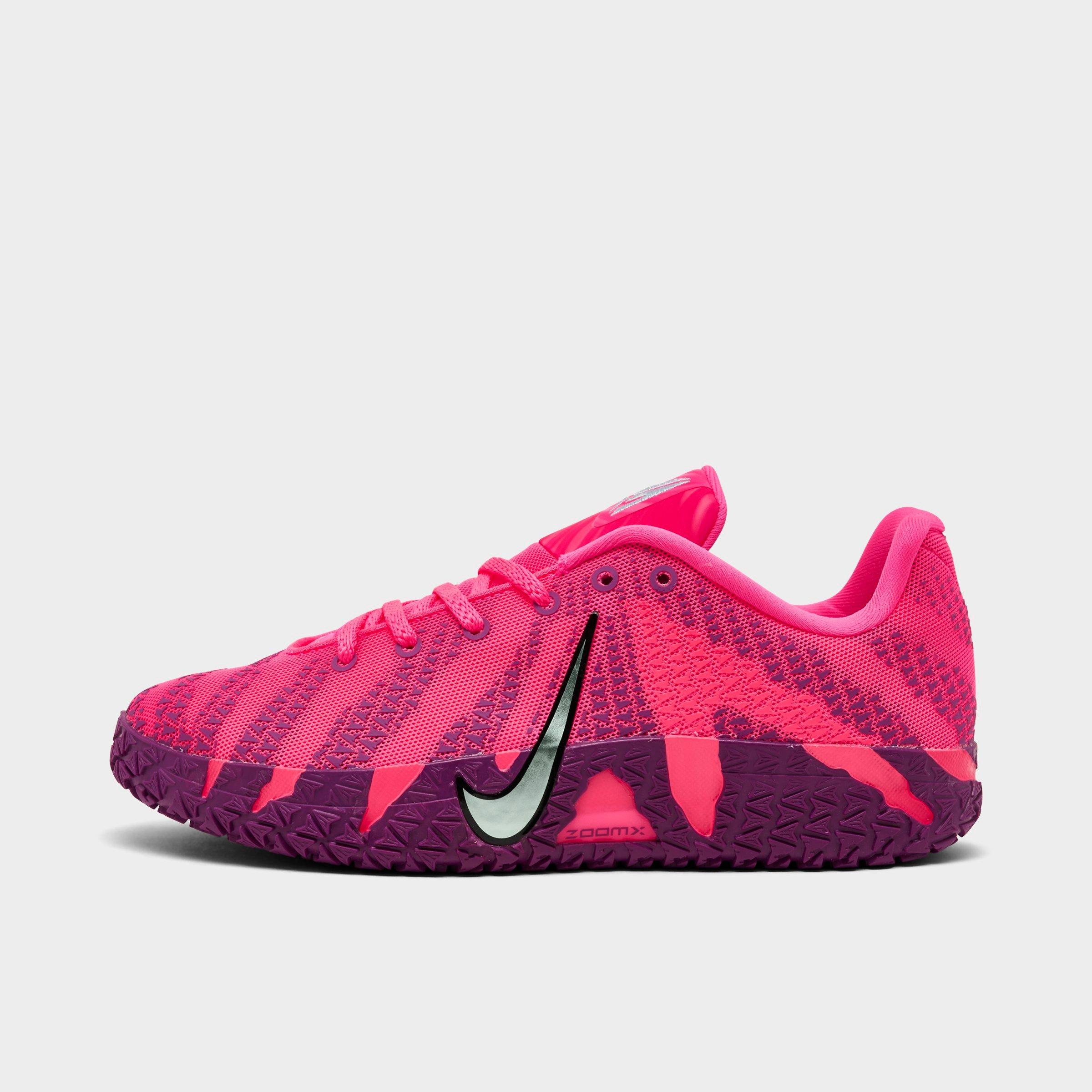 Nike Big Kids Ja 3 Basketball Shoes in Hyper Pink/Mint Foam/Black Size: 3.5