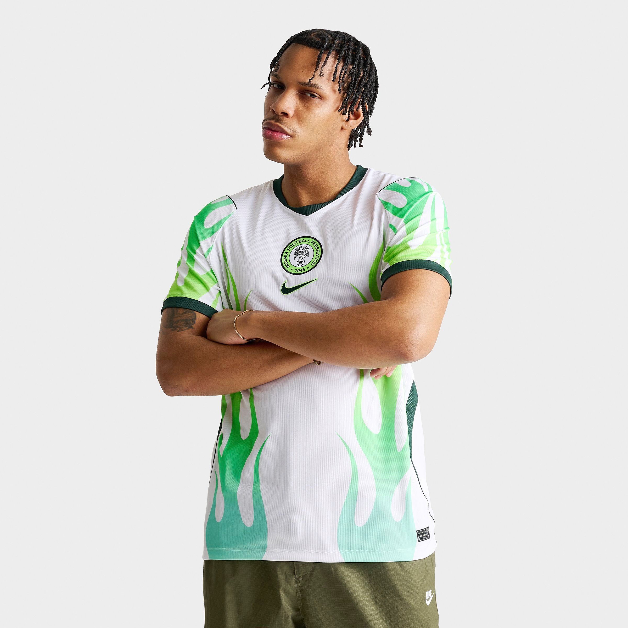 Nike Men's Nigeria 2026 Stadium Away Dri-FIT Replica Soccer Jersey