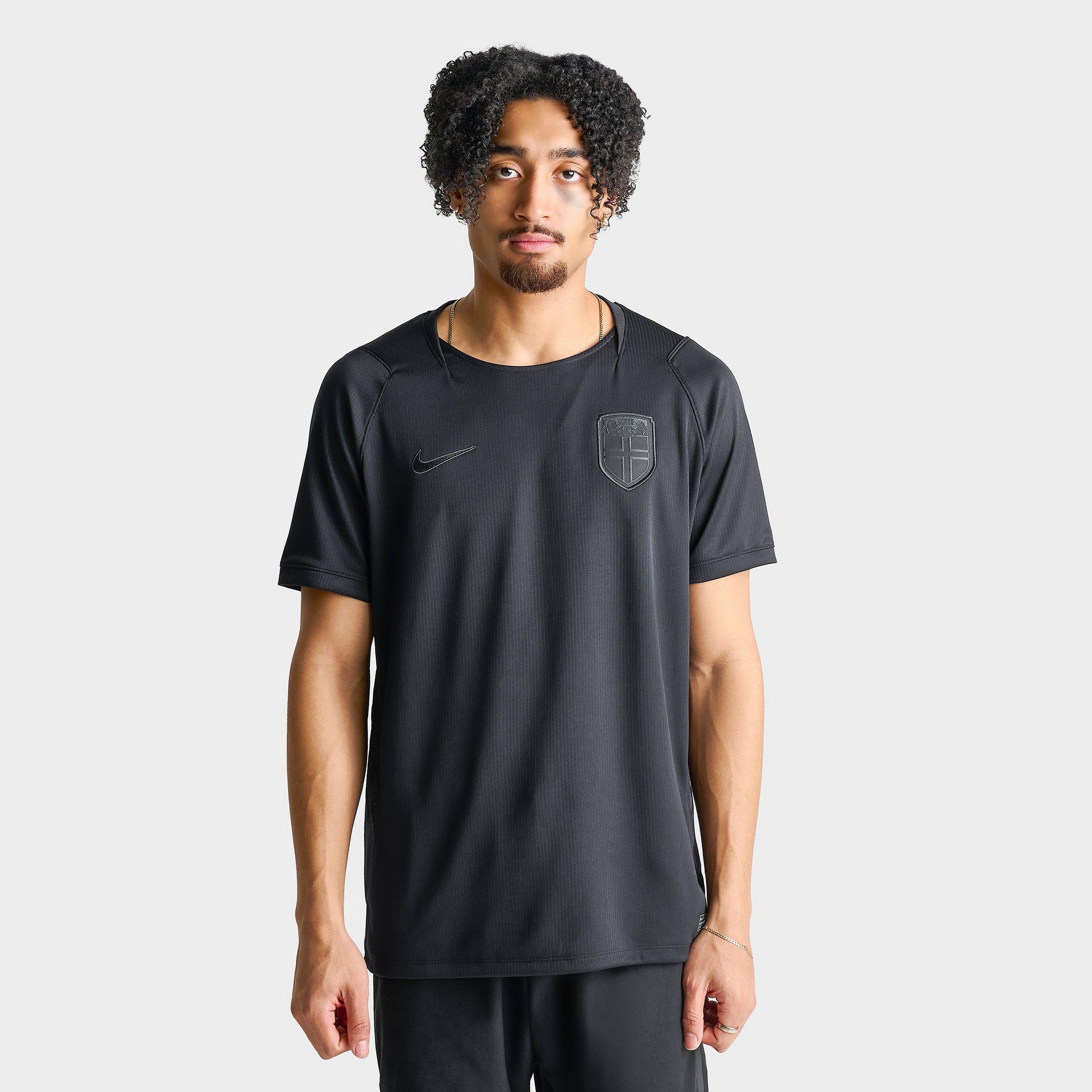 Nike Men's Norway 2026 Stadium Away Dri-FIT Replica Soccer Jersey in Black Size: Small
