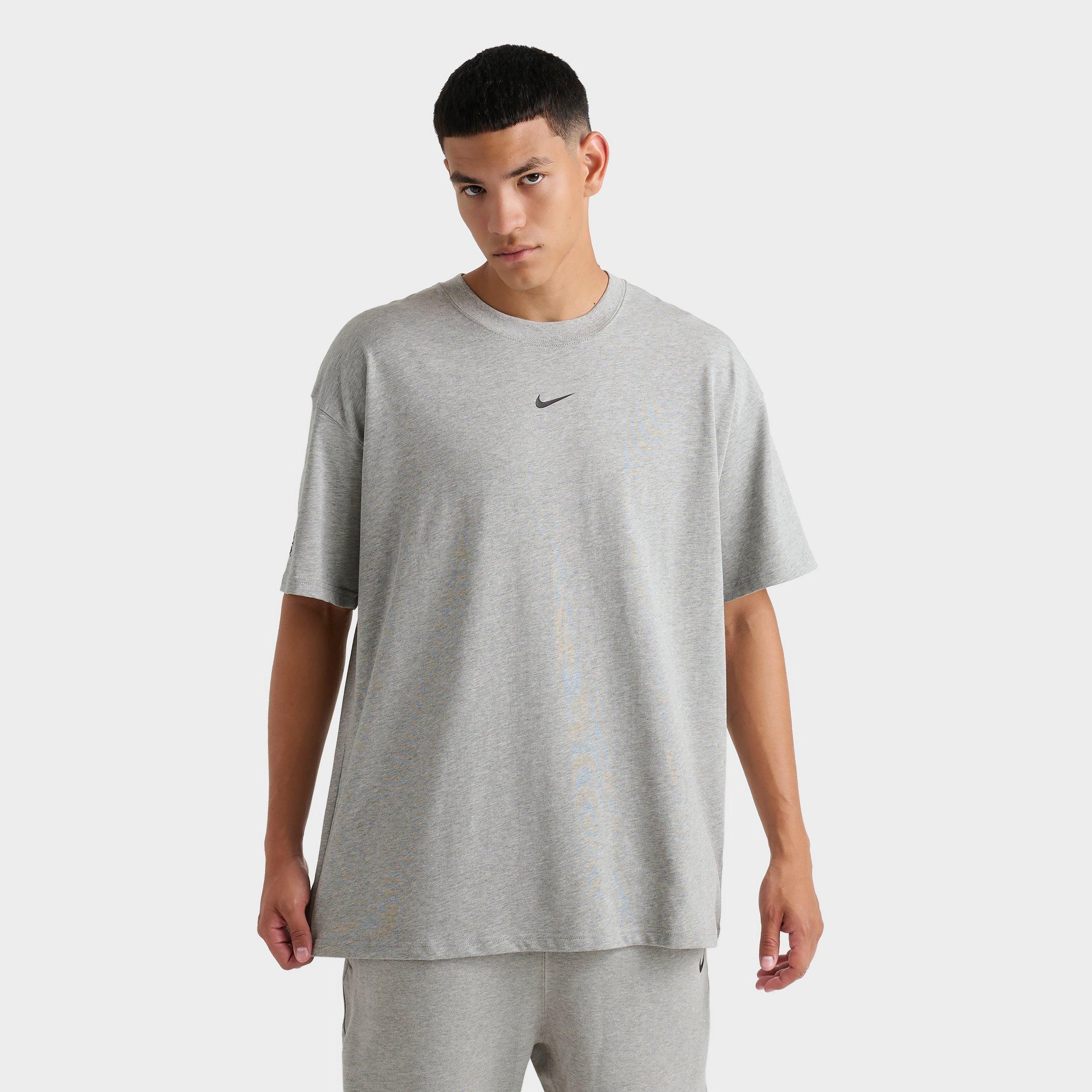 Nike Men's NOCTA NRG 2 T-Shirt in Dark Grey Heather/Black Size: Small