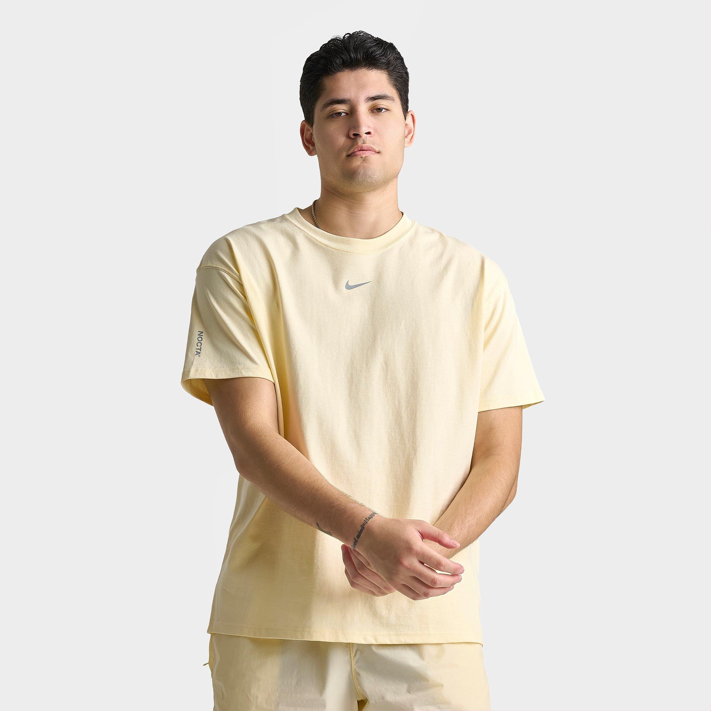 Nike Men's NOCTA NRG 2 T-Shirt in Alabaster/Stealth Size: Small