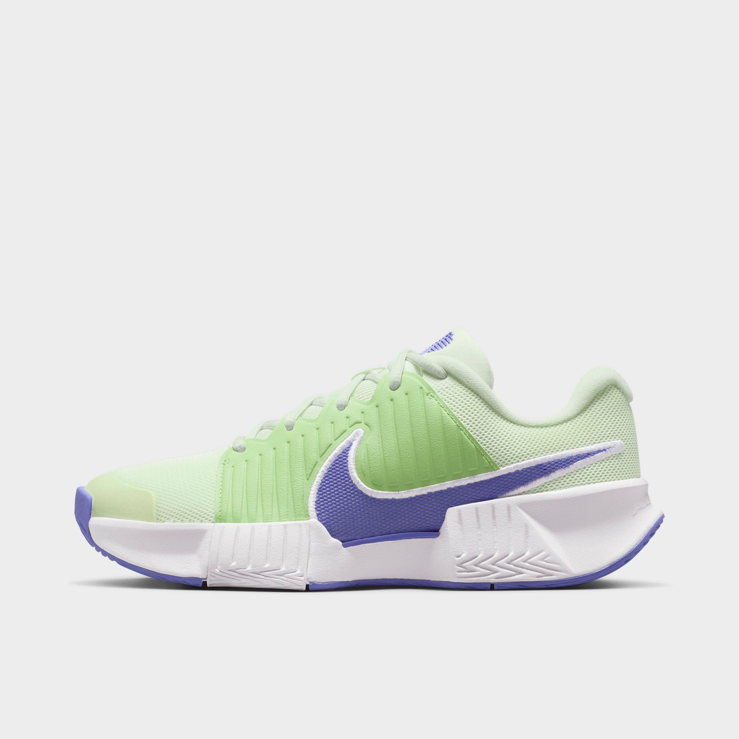 Nike Women's Zoom GP Challenge Pro Hard Court Tennis Shoes in Volt Tint/Lab Green/White Size: 9.0