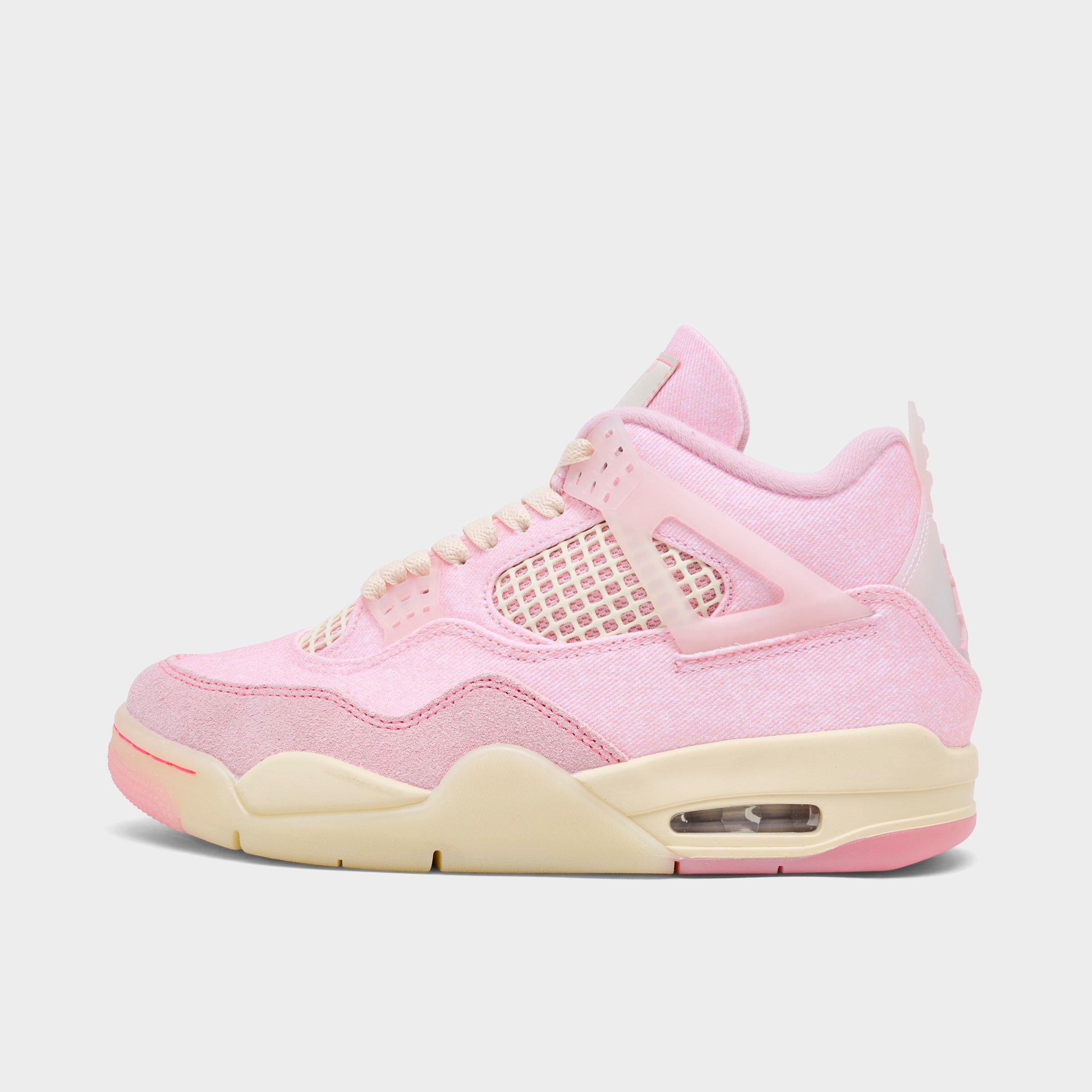 Jordan Women's Air Retro 4 Textile Casual Shoes