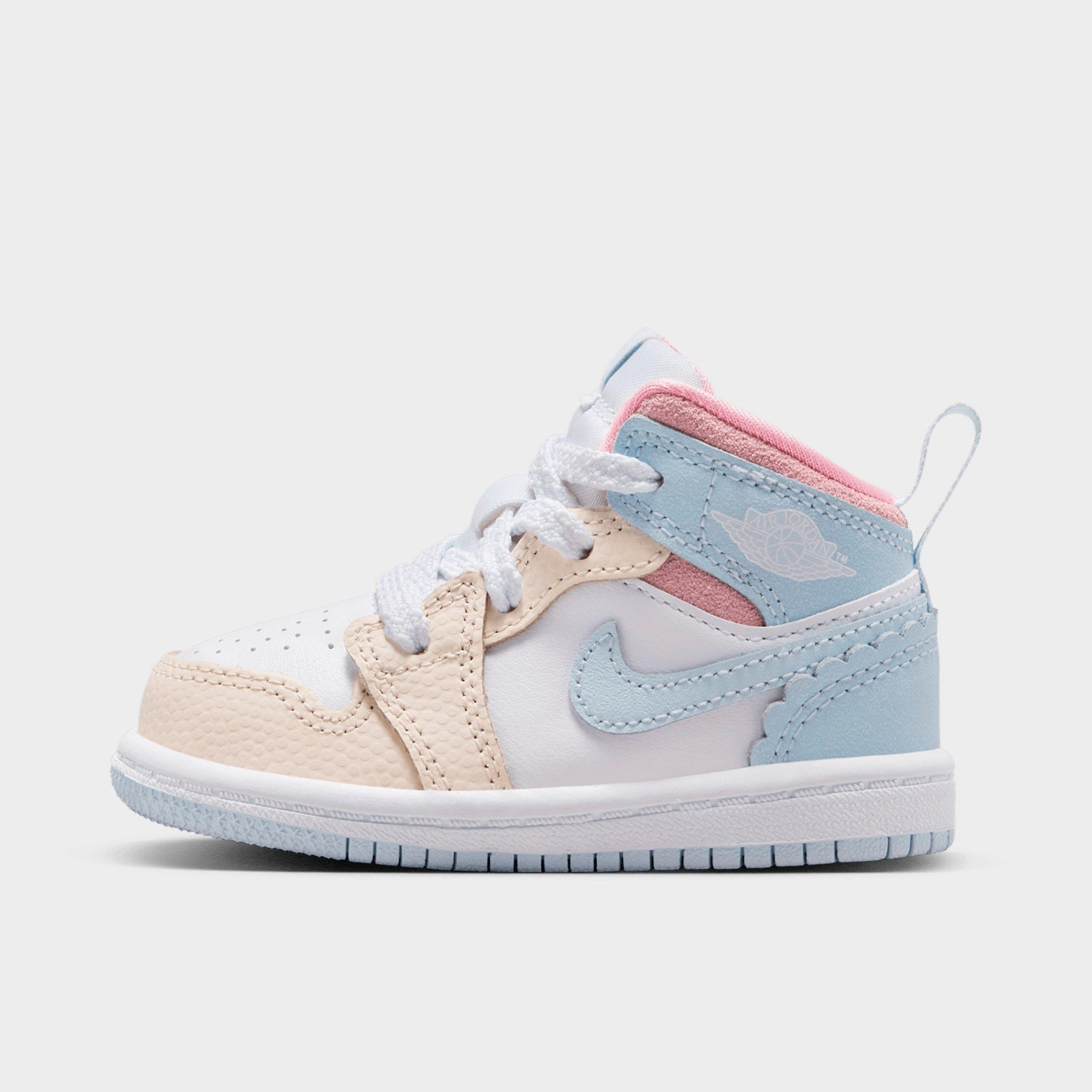 Jordan Kids Toddler Air Retro 1 Mid SE Casual Shoes