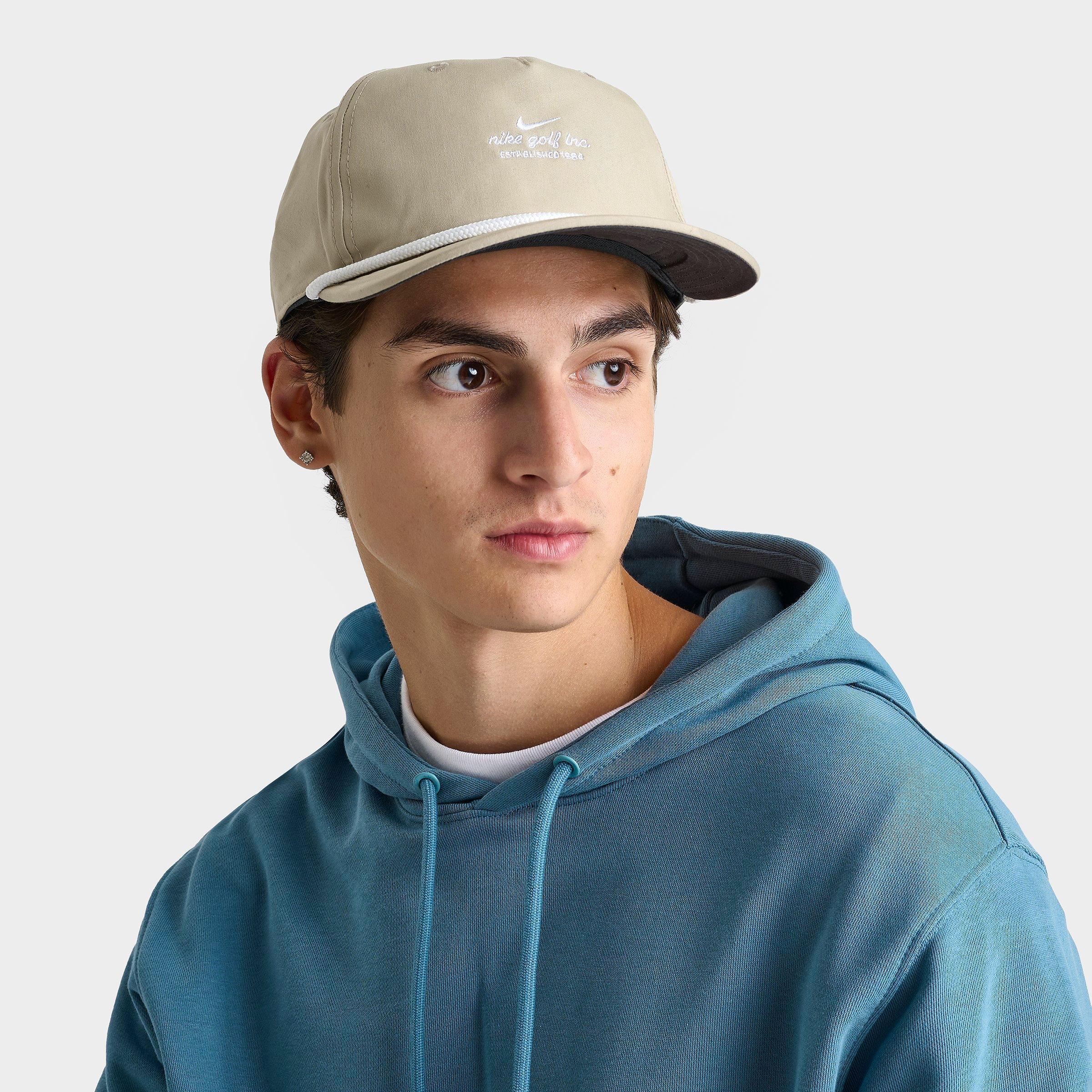 Nike Pro Training Strapback Hat in Desert Khaki/Anthracite/White Size: Small/Medium