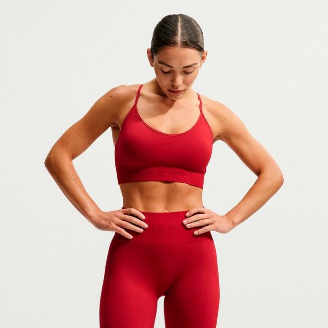 Women's Nike Pro Seamless Light-Support Padded Sports Bra