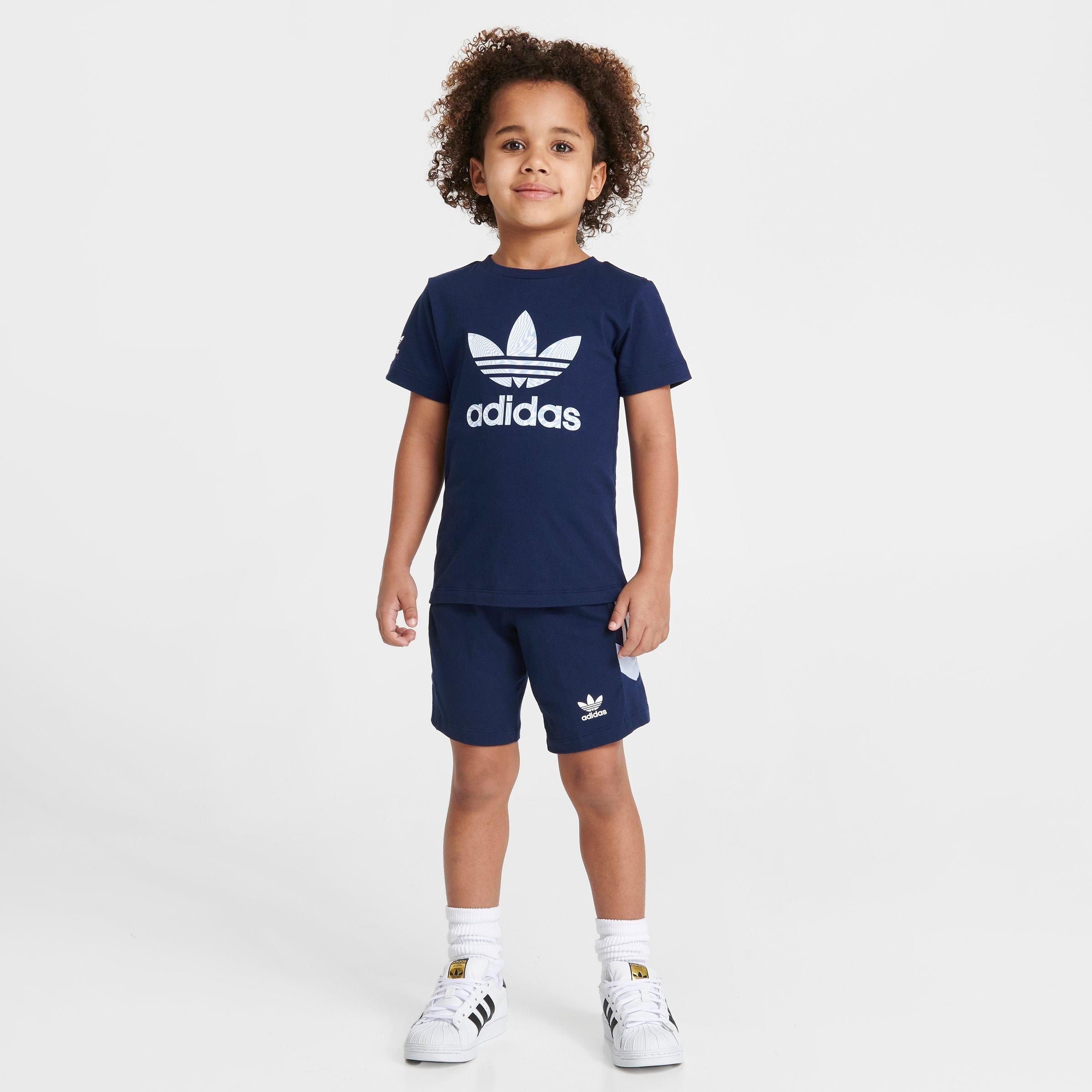 Voor u lelijk heilig Adidas Originals Adidas Little Kids' Originals Rekive T-shirt And Shorts  Set In Night Indigo | ModeSens