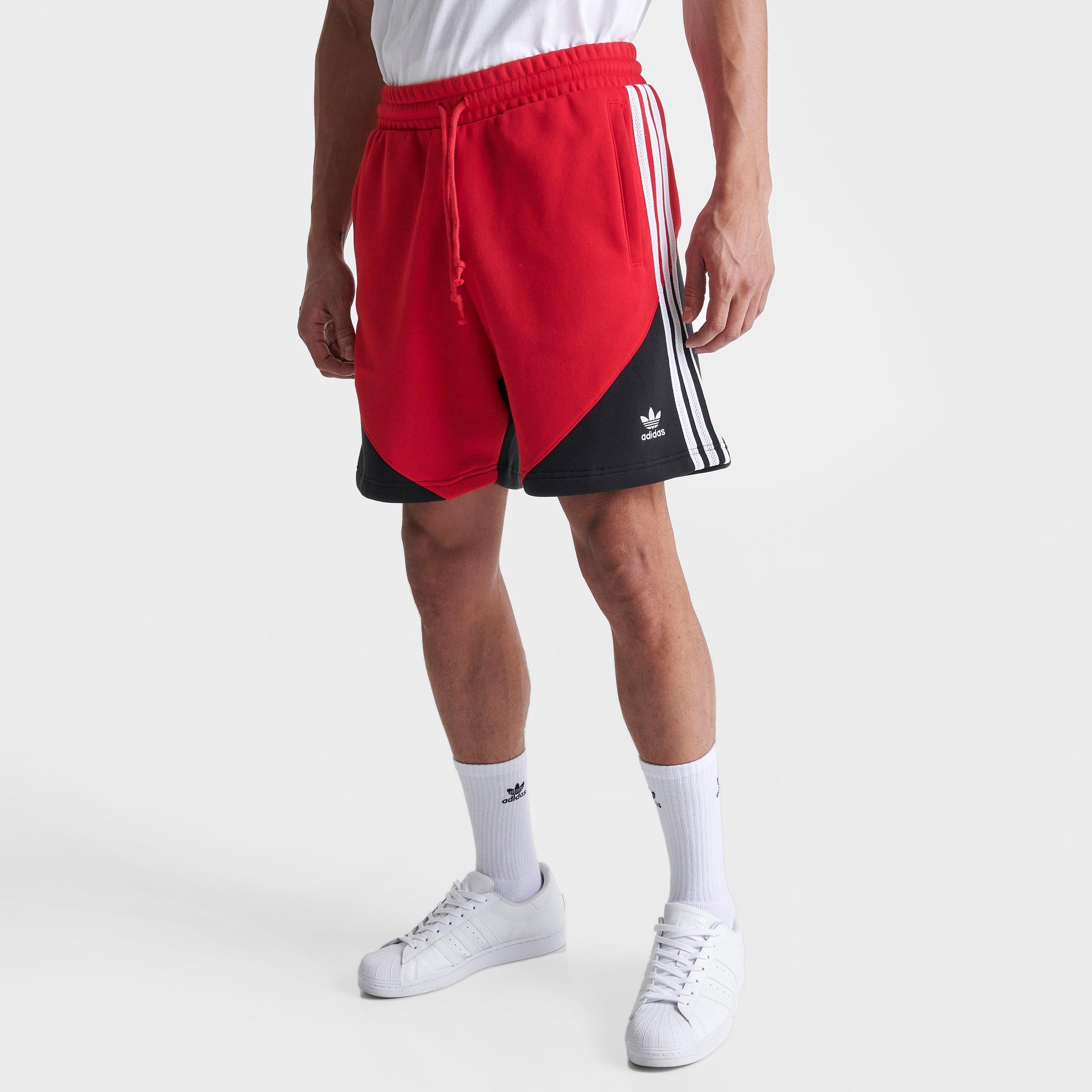 Adidas Originals Adidas Men's Originals Sst Fleece Shorts In Black/white
