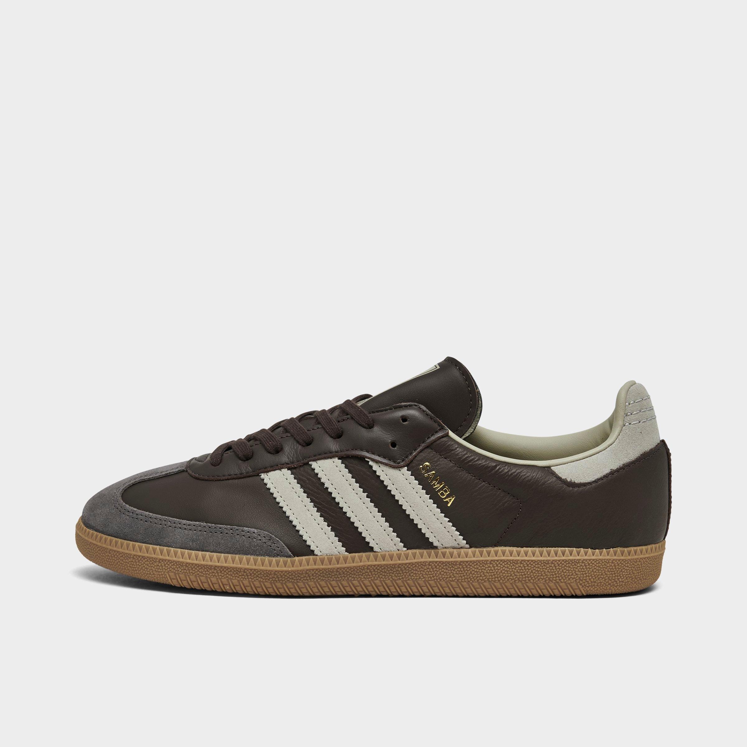 Adidas Men's Originals Samba OG Casual Shoes in Brown/Brown Size 4.0 Leather/Suede