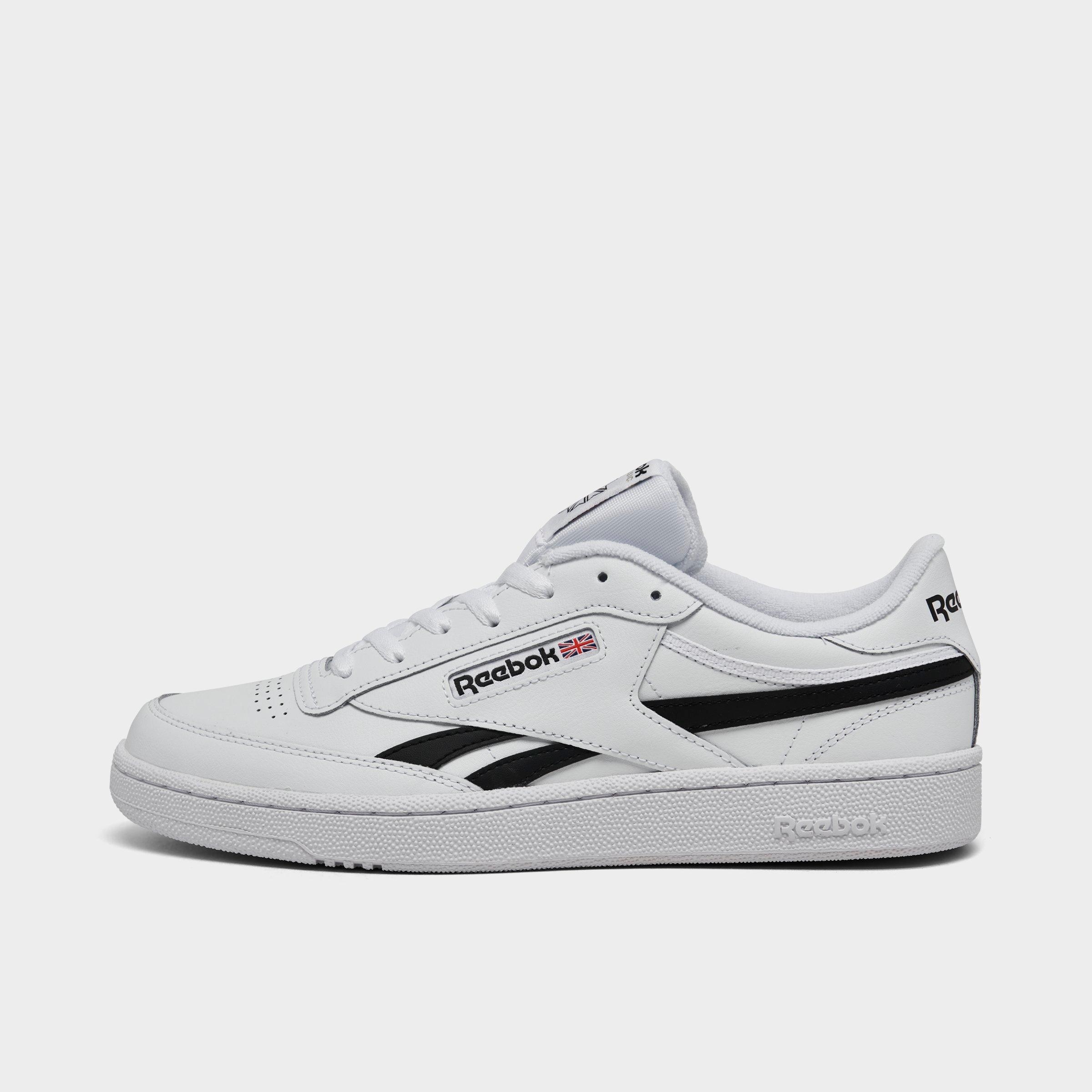 Reebok Men's Classics Club C Revenge Casual Shoes in Black/White Size: 7.5