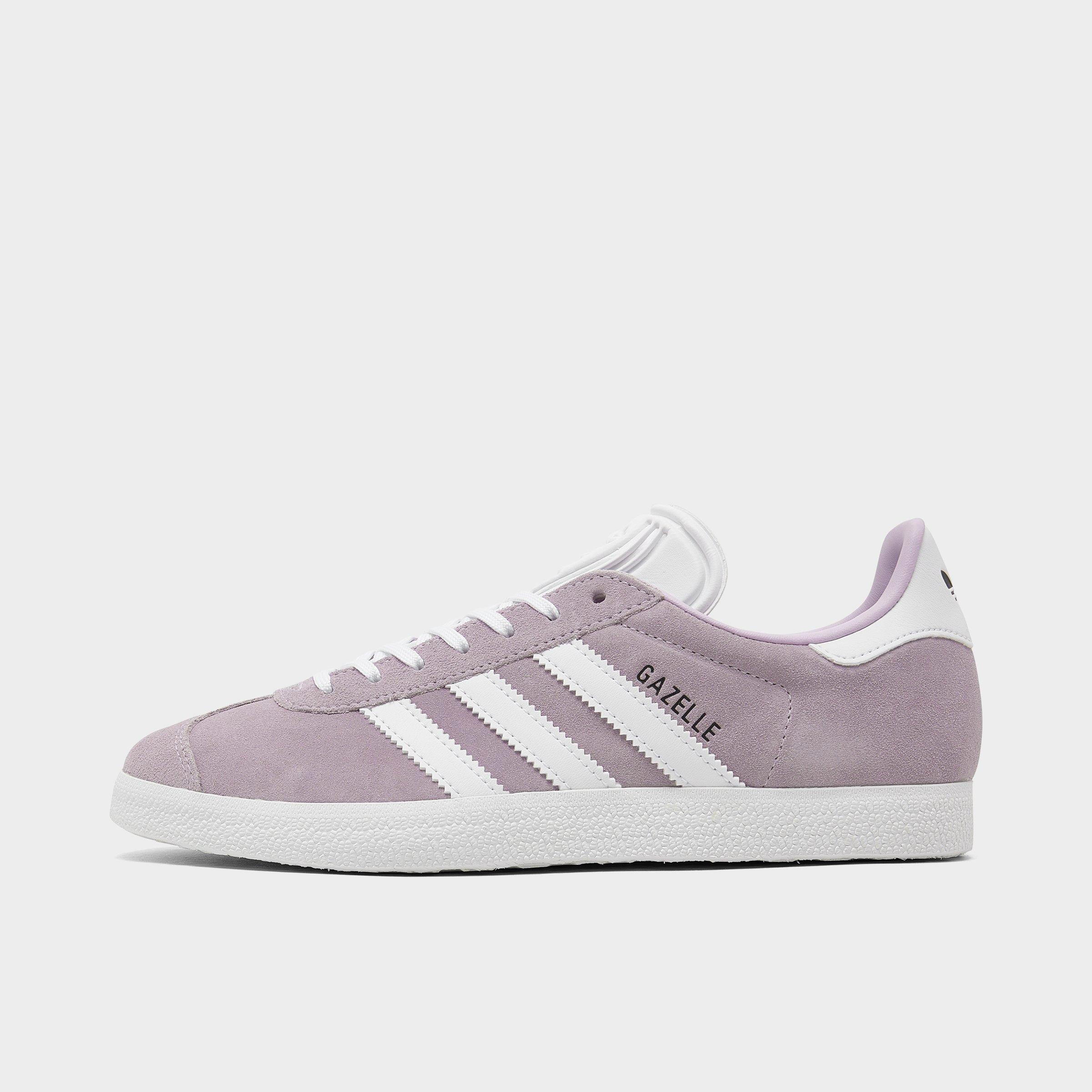 Adidas Originals Womens  Gazelle In Silver Dawn/white/black