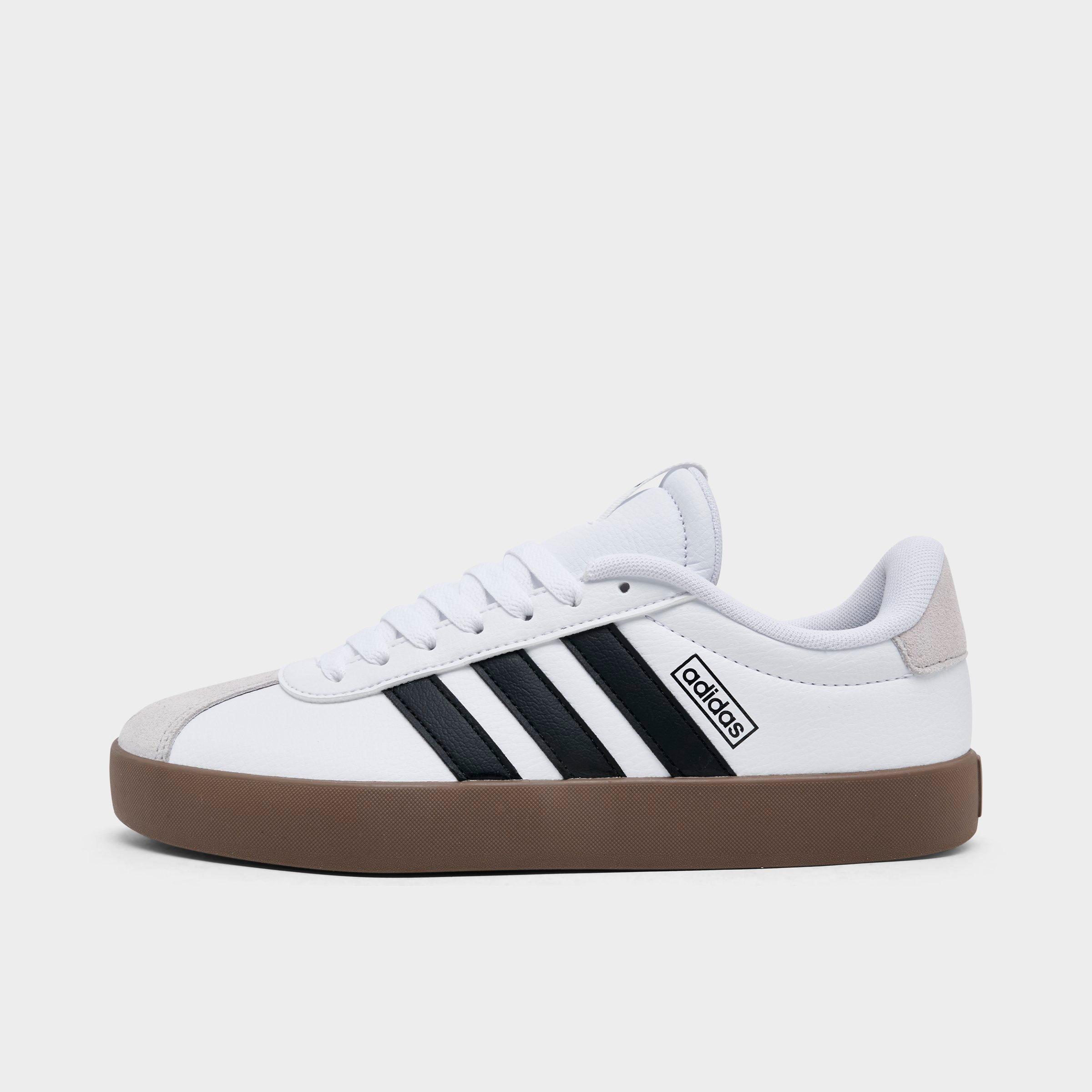 adidas Women's VL Court 3.0 Casual Shoes in Cloud White/Core Black/Grey One Size: 5.0