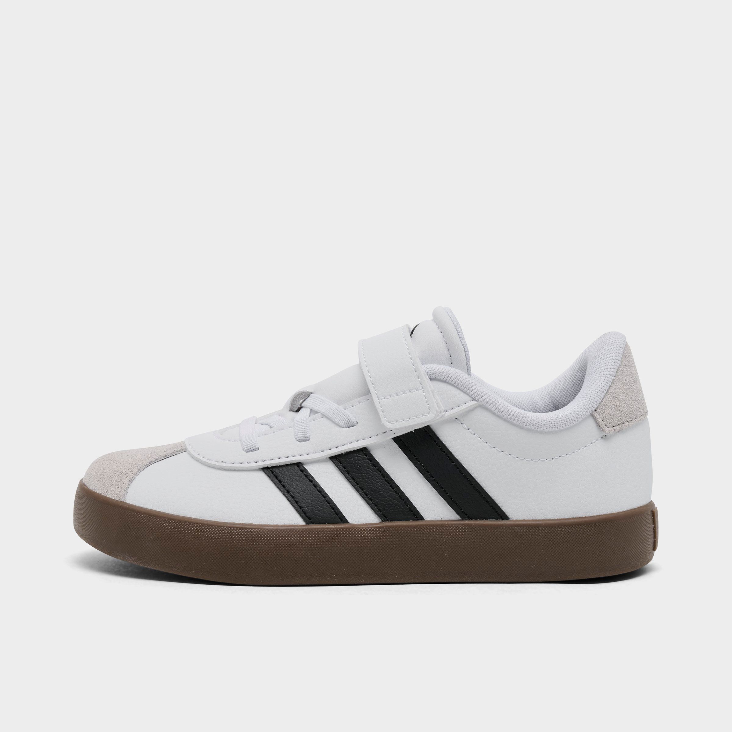 adidas Little Kids VL Court Hook-And-Loop Casual Shoes